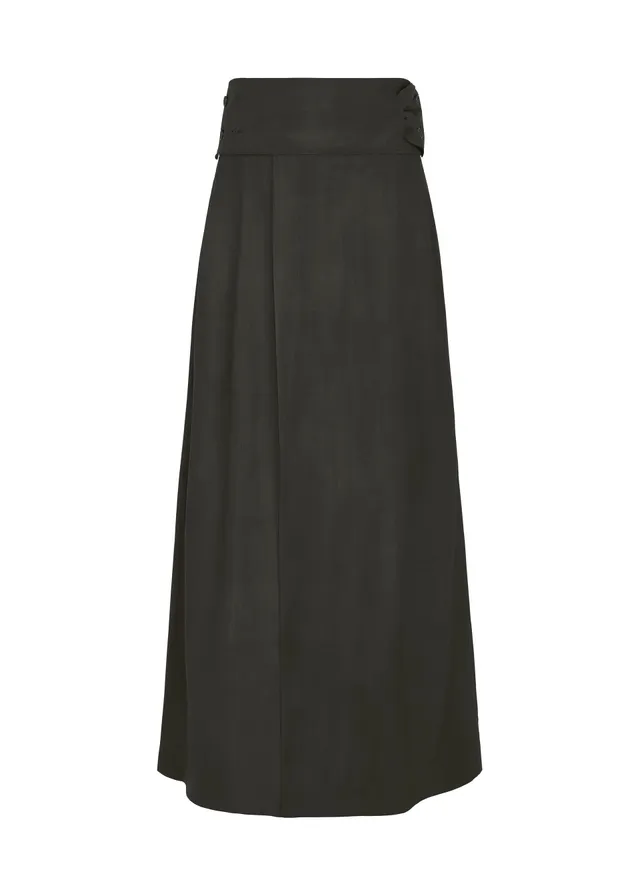 Issey Miyake Gradation Wool kalhoty černé 2