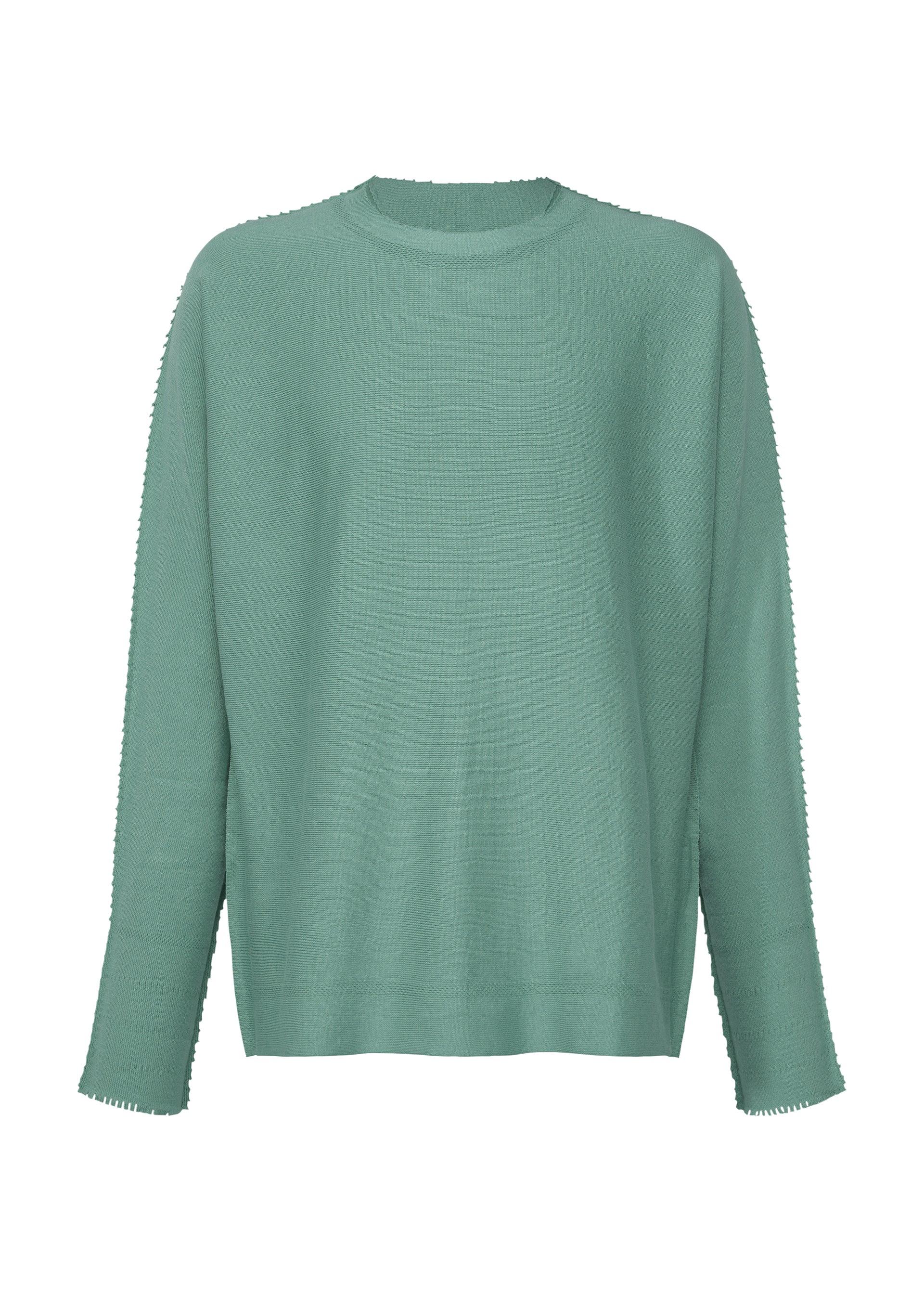 Issey Miyake Type-A 001-2 top červený dlouhý rukáv
