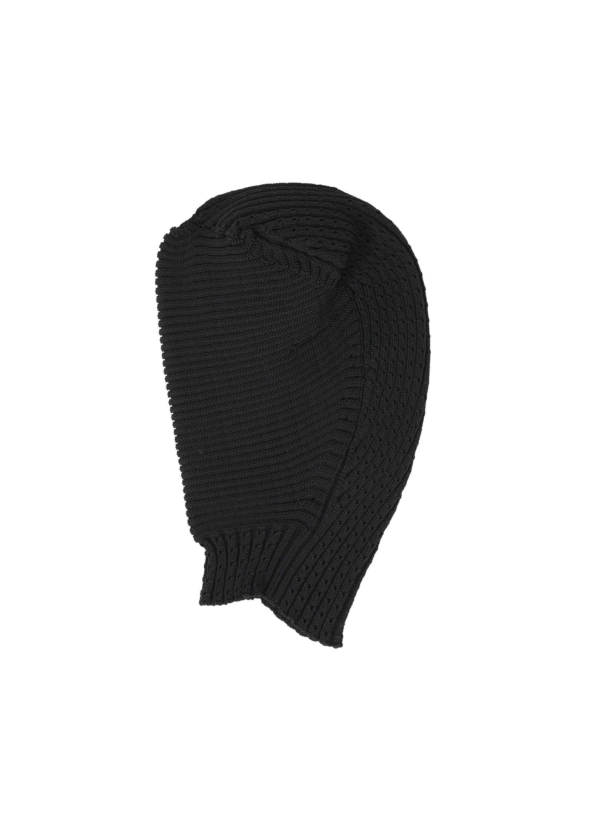 Issey Miyake Found Stone Beanie čepice černá