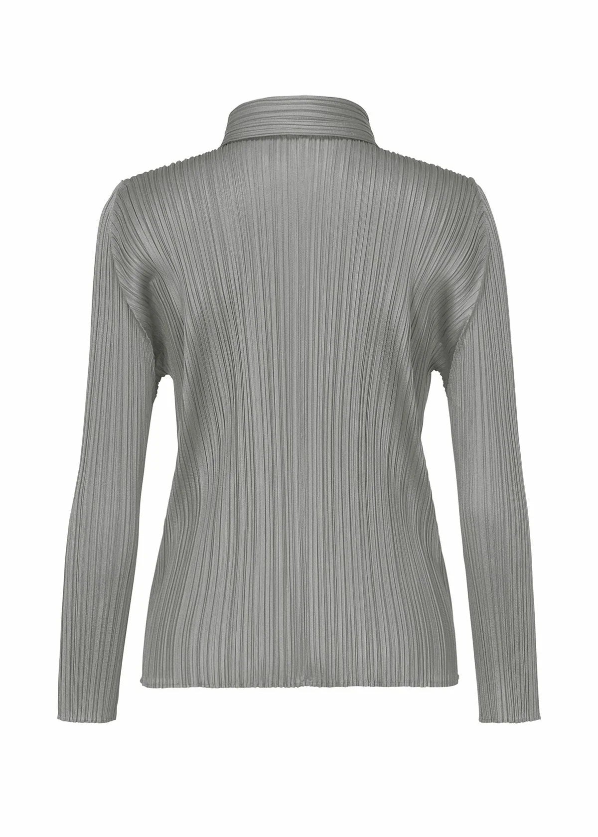 Issey Miyake Basics košile Light Gray vel. 3 plisovaná