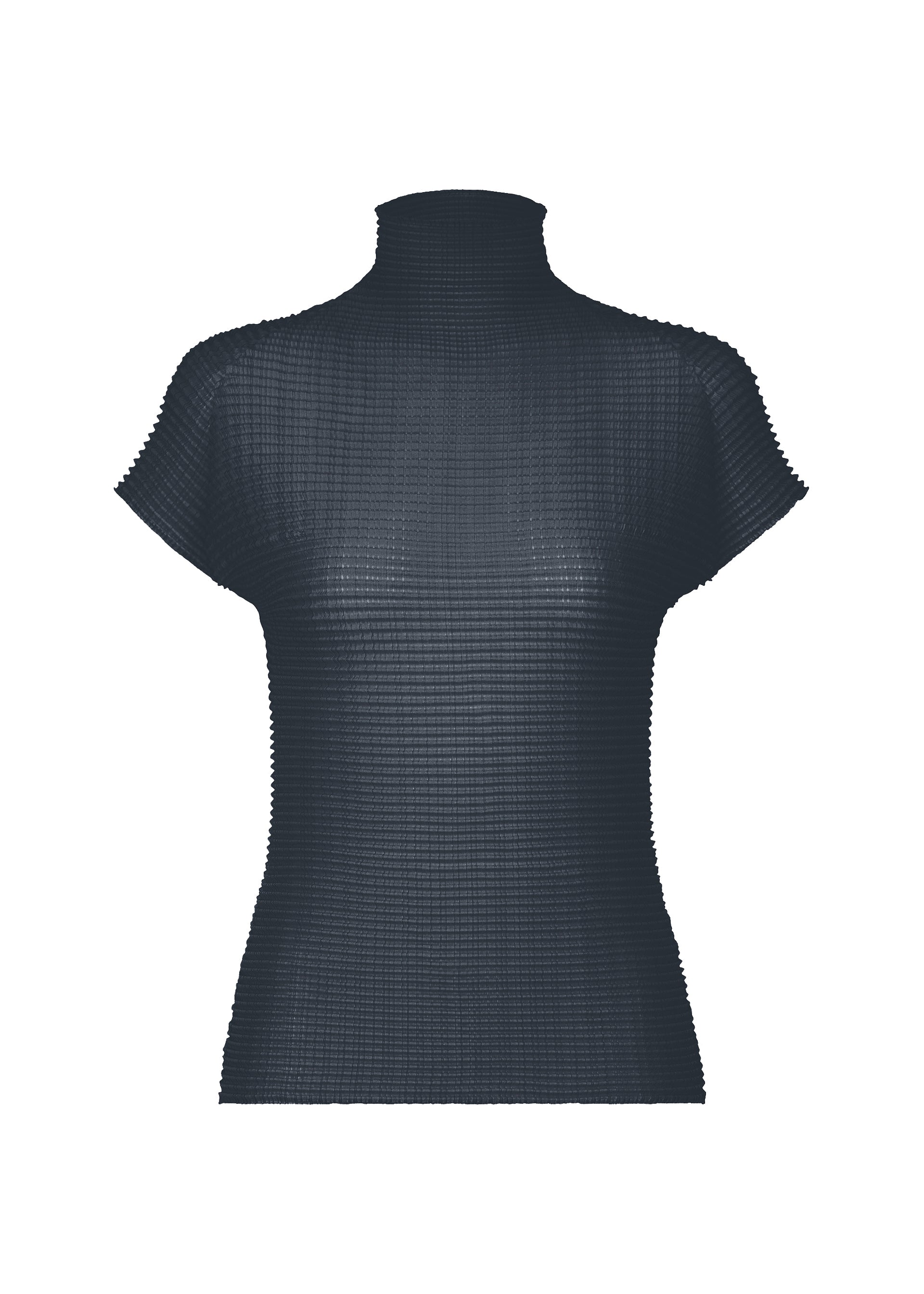 Issey Miyake Wooly Pleats-68 top zelená plisovaný