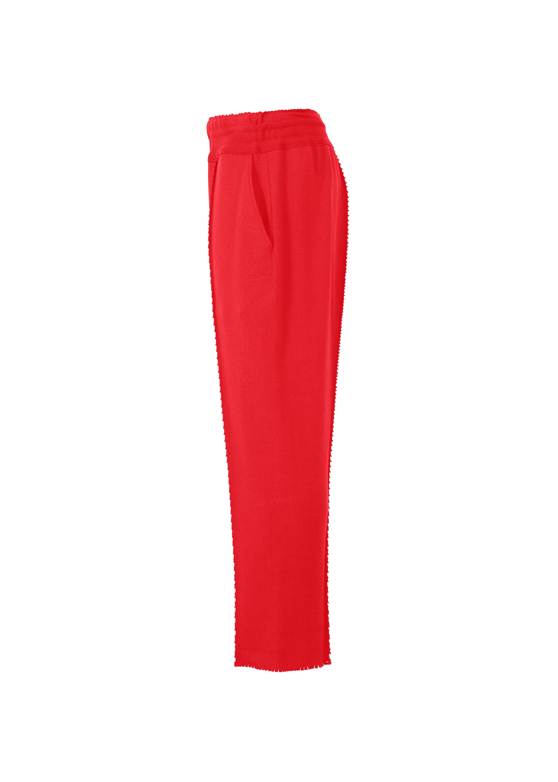 Issey Miyake Type-A 001-3 kalhoty hnědé pletené