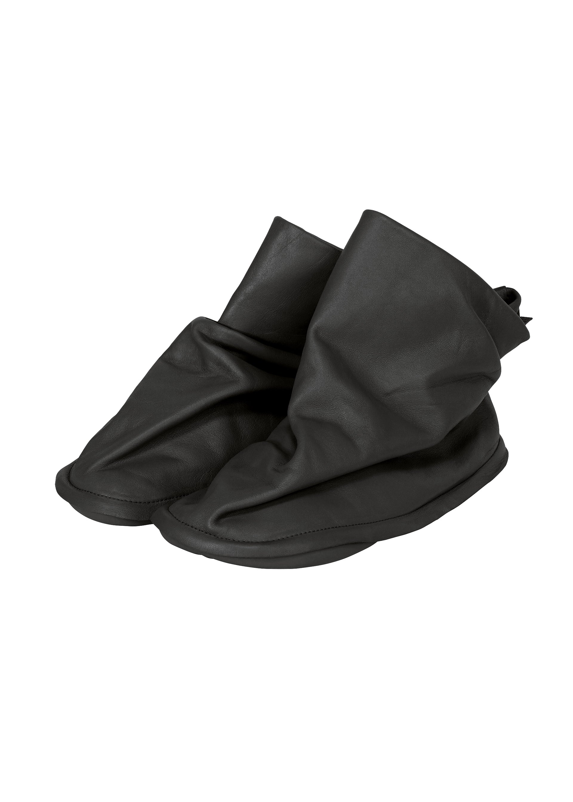 Issey Miyake Peu Form kožené boty black 42
