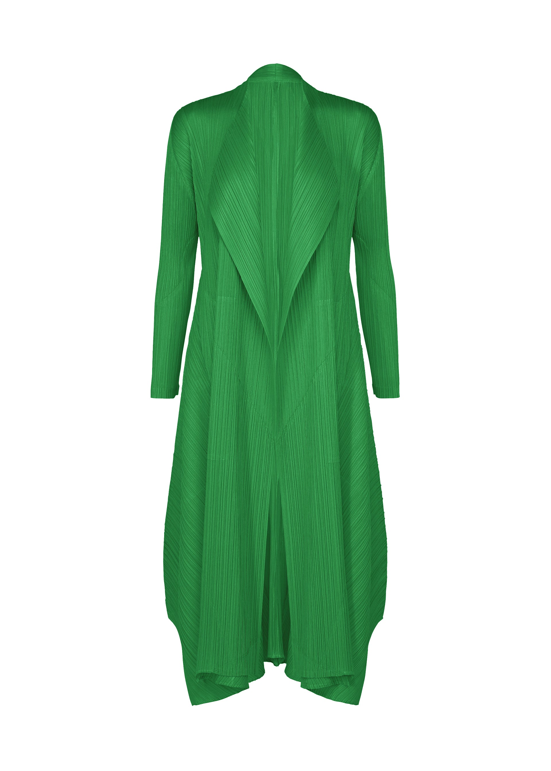 Issey Miyake Monthly October kabát béžový vel. 3 dlouhý