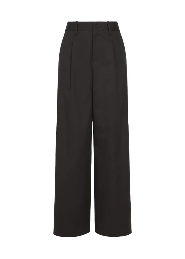 Issey Miyake HaaT Cotton Stretch kalhoty černé vel. 2