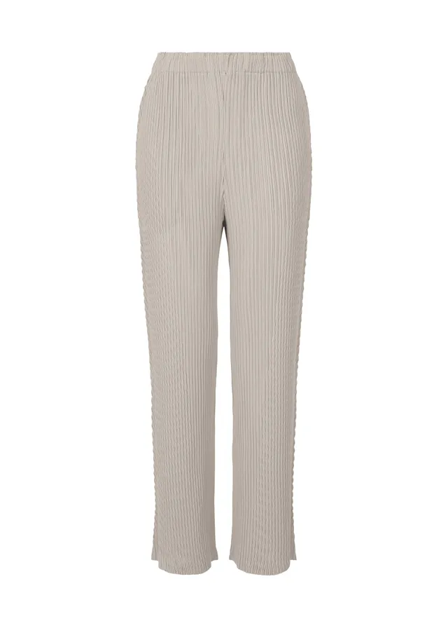 Issey Miyake Box Shoulder Pleats kalhoty černá sklady
