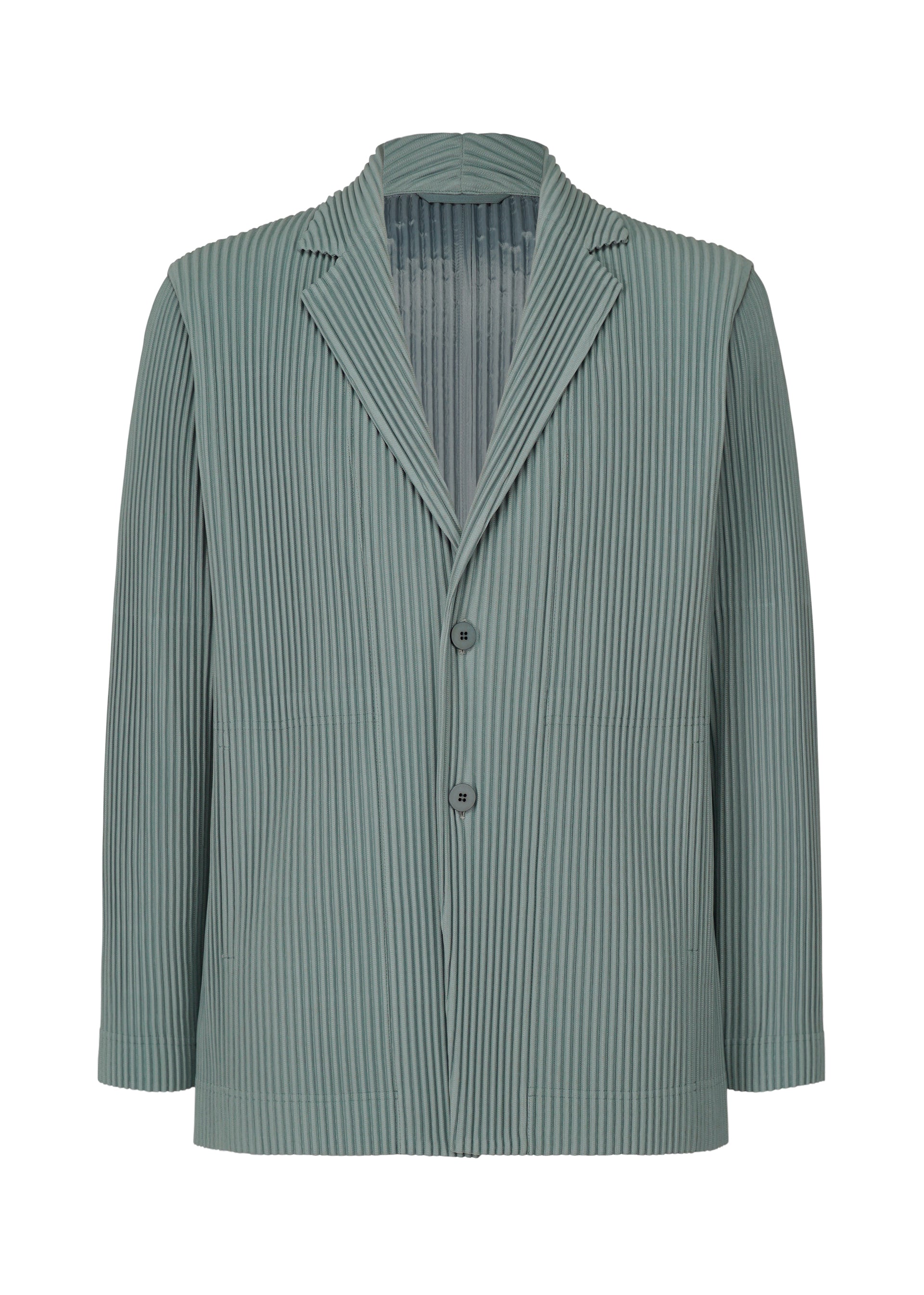 Issey Miyake Tailored Pleats 1 sako Riverside Gray lehké