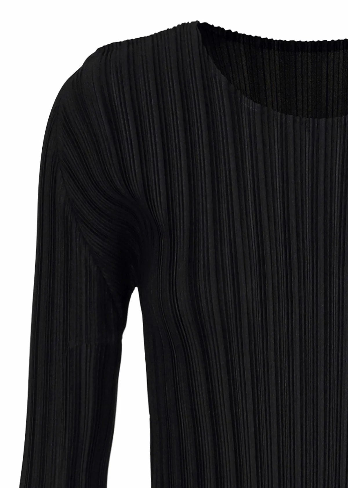 Issey Miyake Rib Pleats Basics triko černá vel. 3