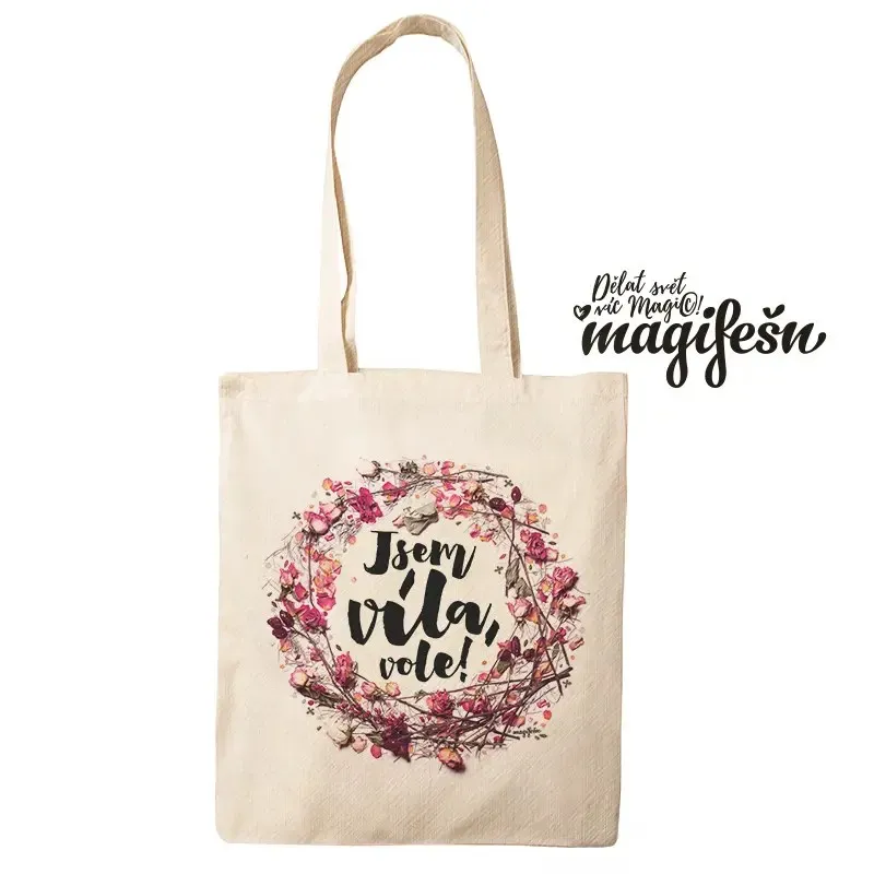 Magifešn MEDIUM Jsem víla, vole! taška Šípková
