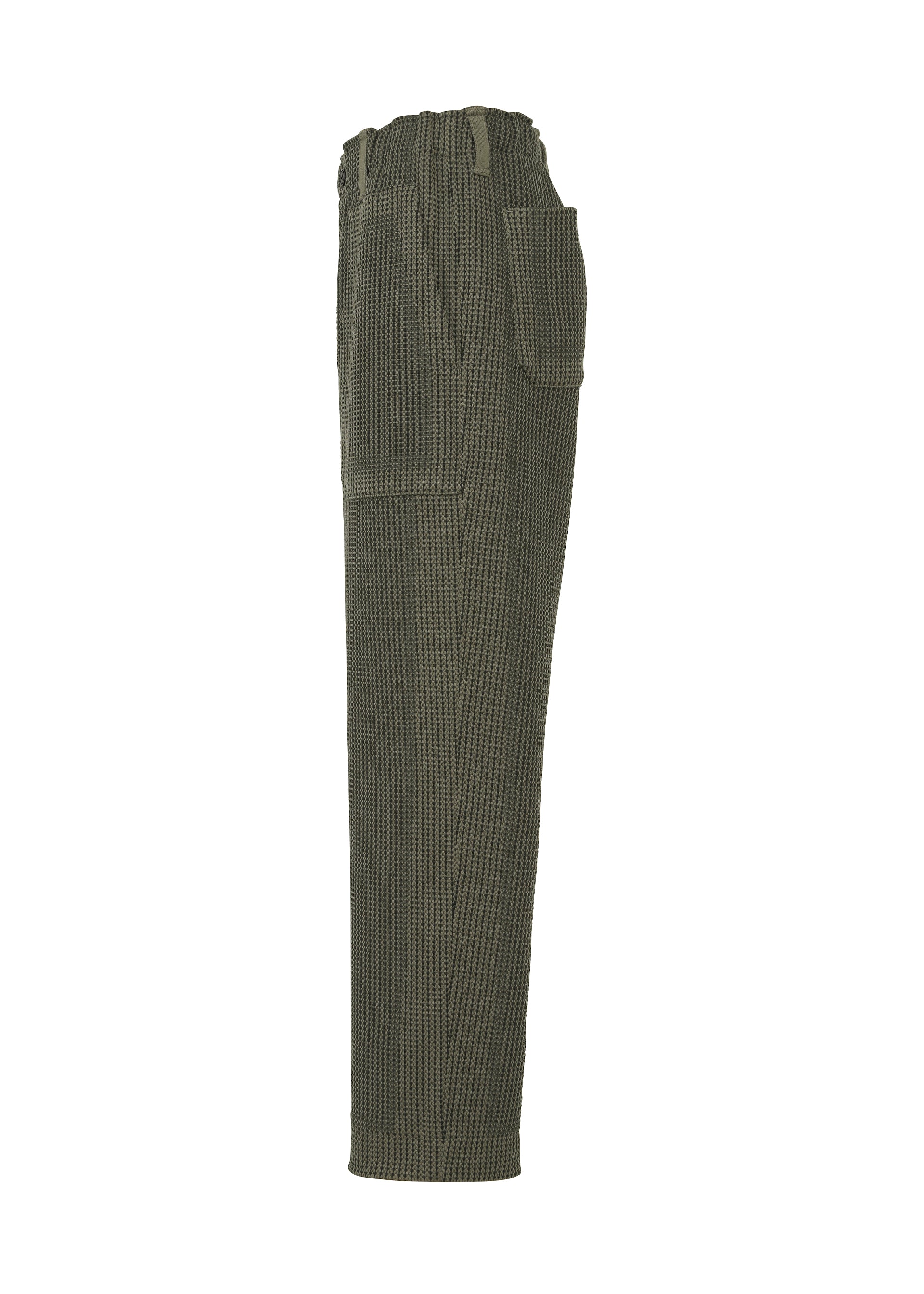 Issey Miyake Type-K 012 kalhoty pletené black-hued