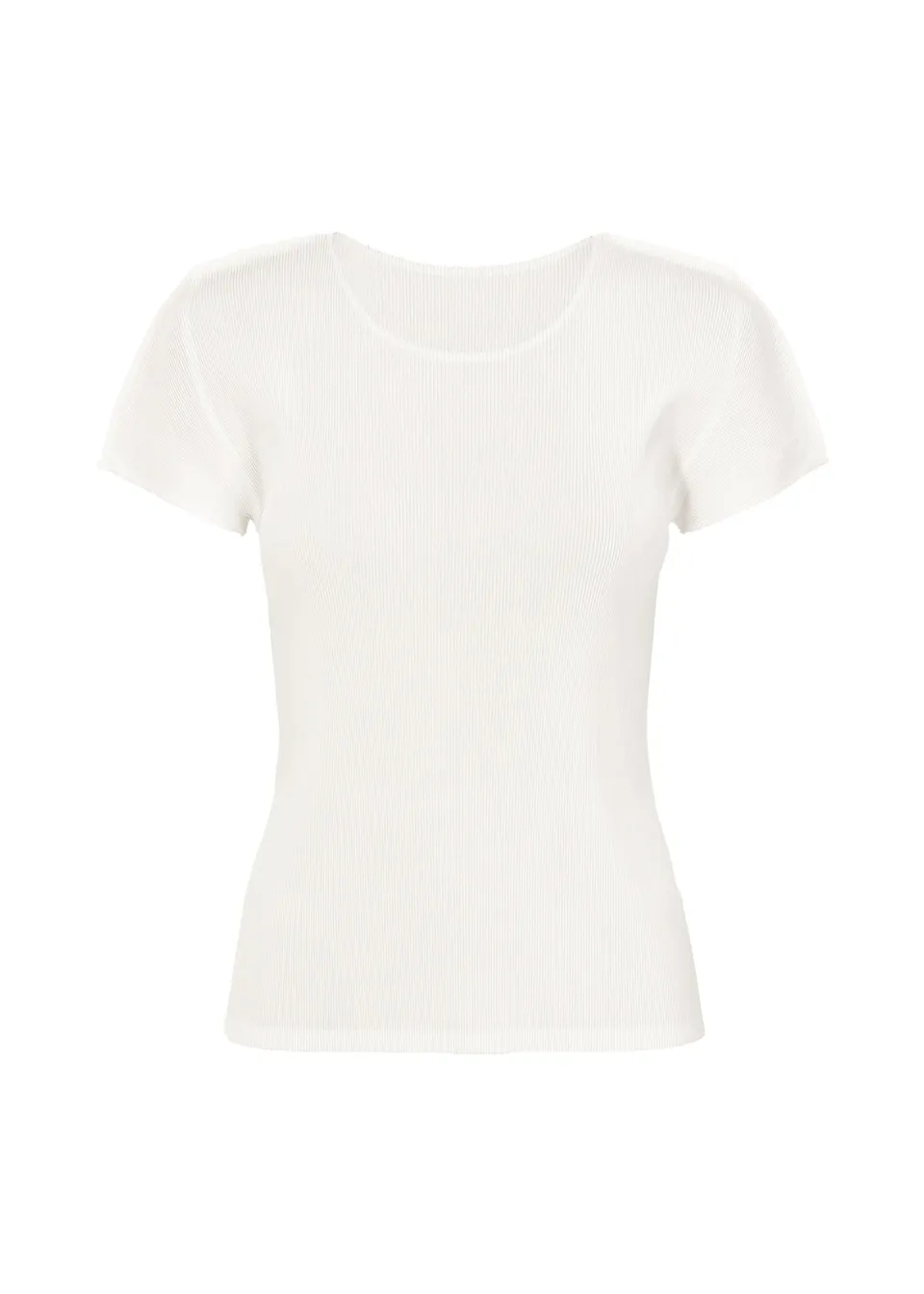 Issey Miyake Mist Basics plisovaný top bílý vel. 3