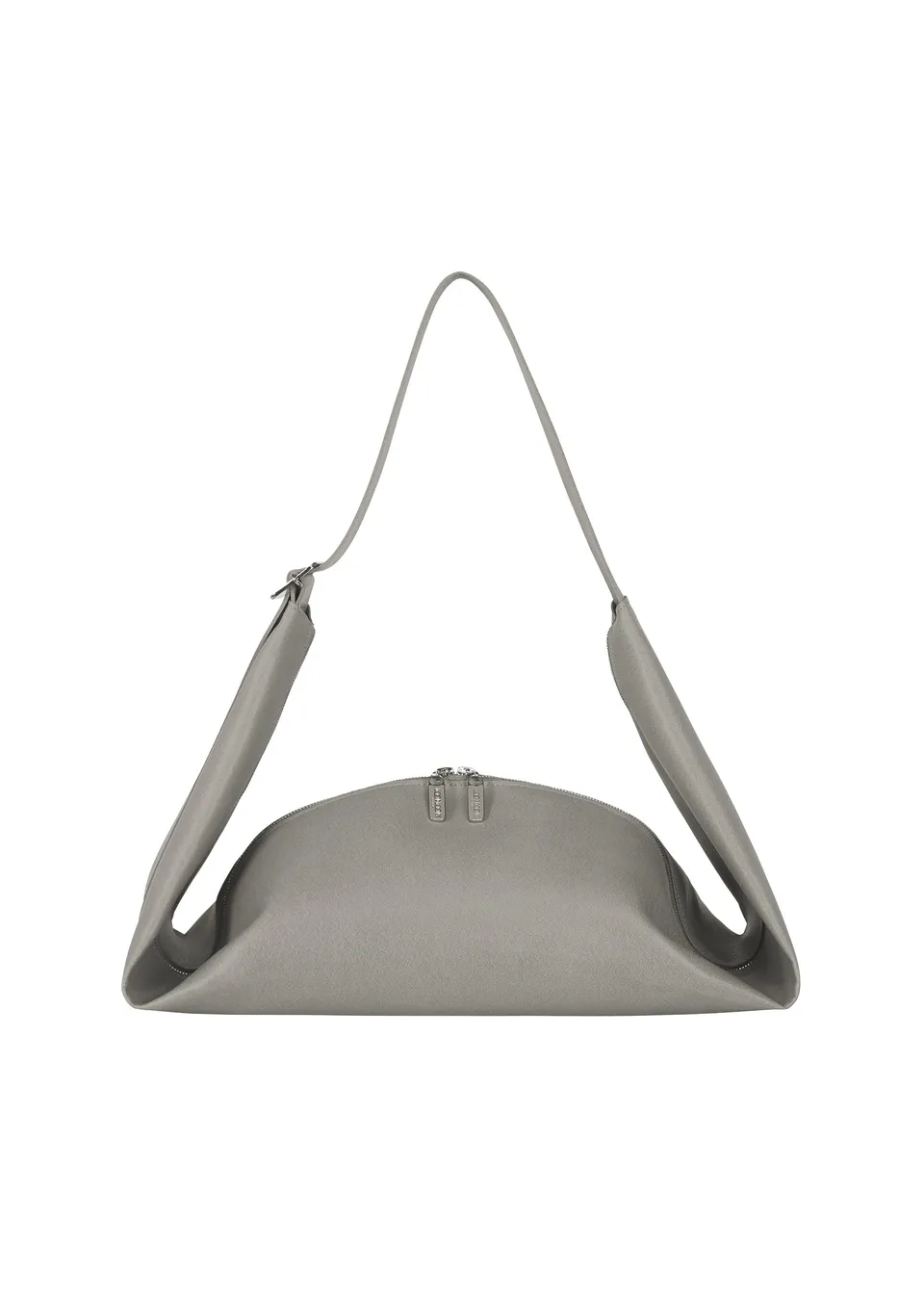 Issey Miyake Leaf kabelka přes rameno šedá 2v1