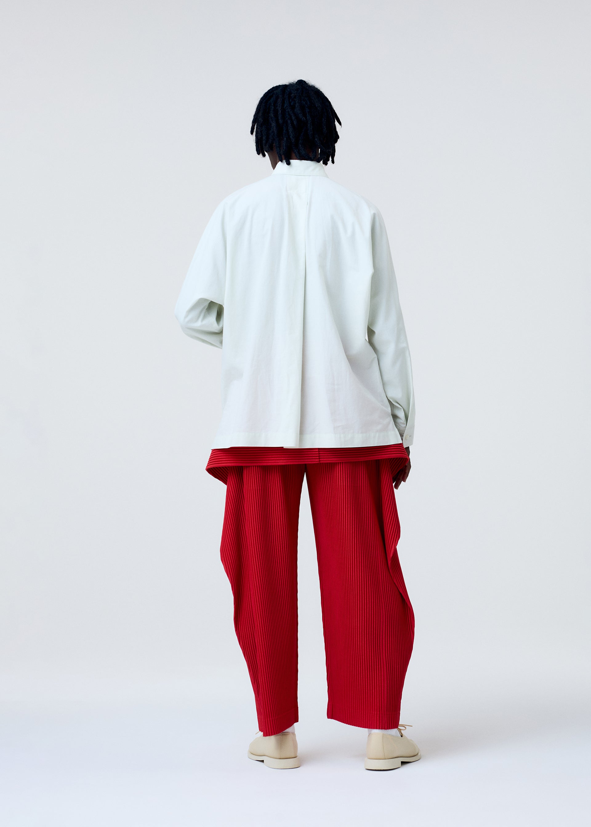 Homme Plissé Issey Miyake Cover and Fold kalhoty černé vel. 2