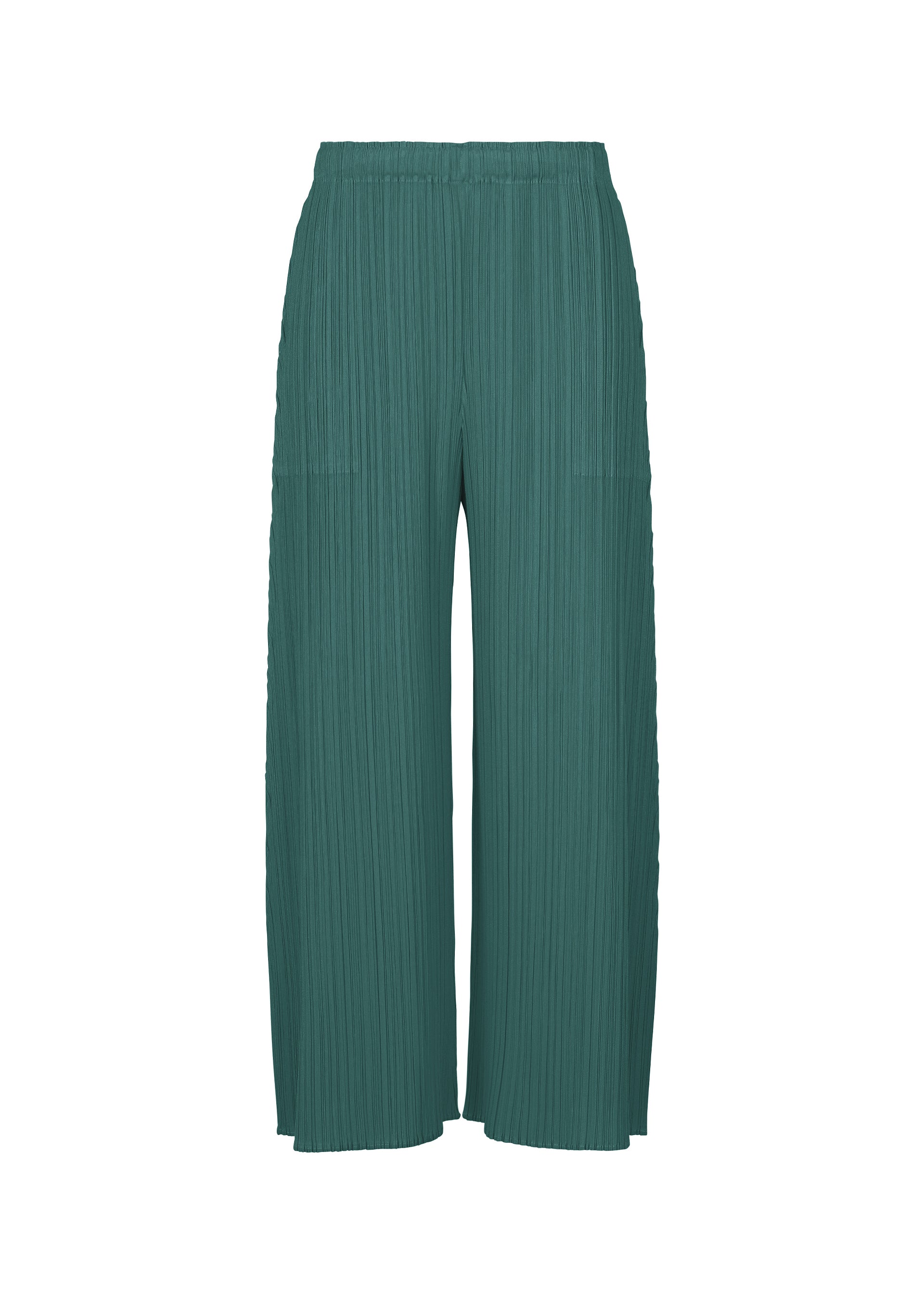 Issey Miyake Monthly Colors October kalhoty zelené