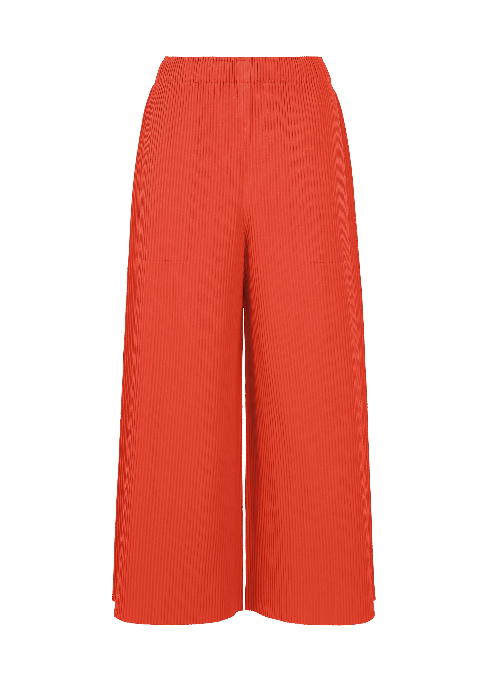 Issey Miyake Fine Knit Pleats kalhoty charcoal široké