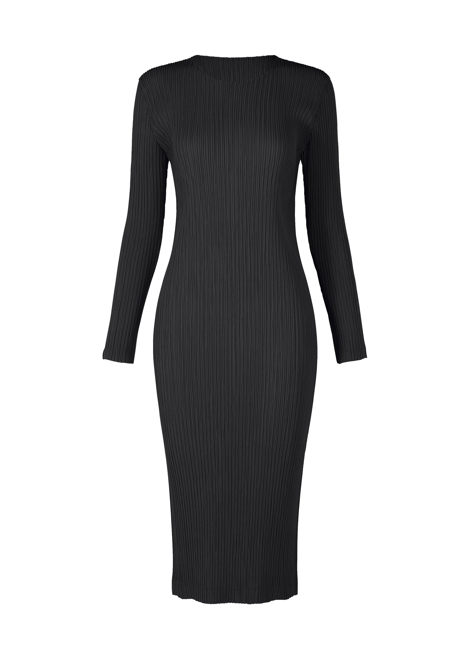 Issey Miyake Hatching Pleats šaty šedé vel. 1 plisé