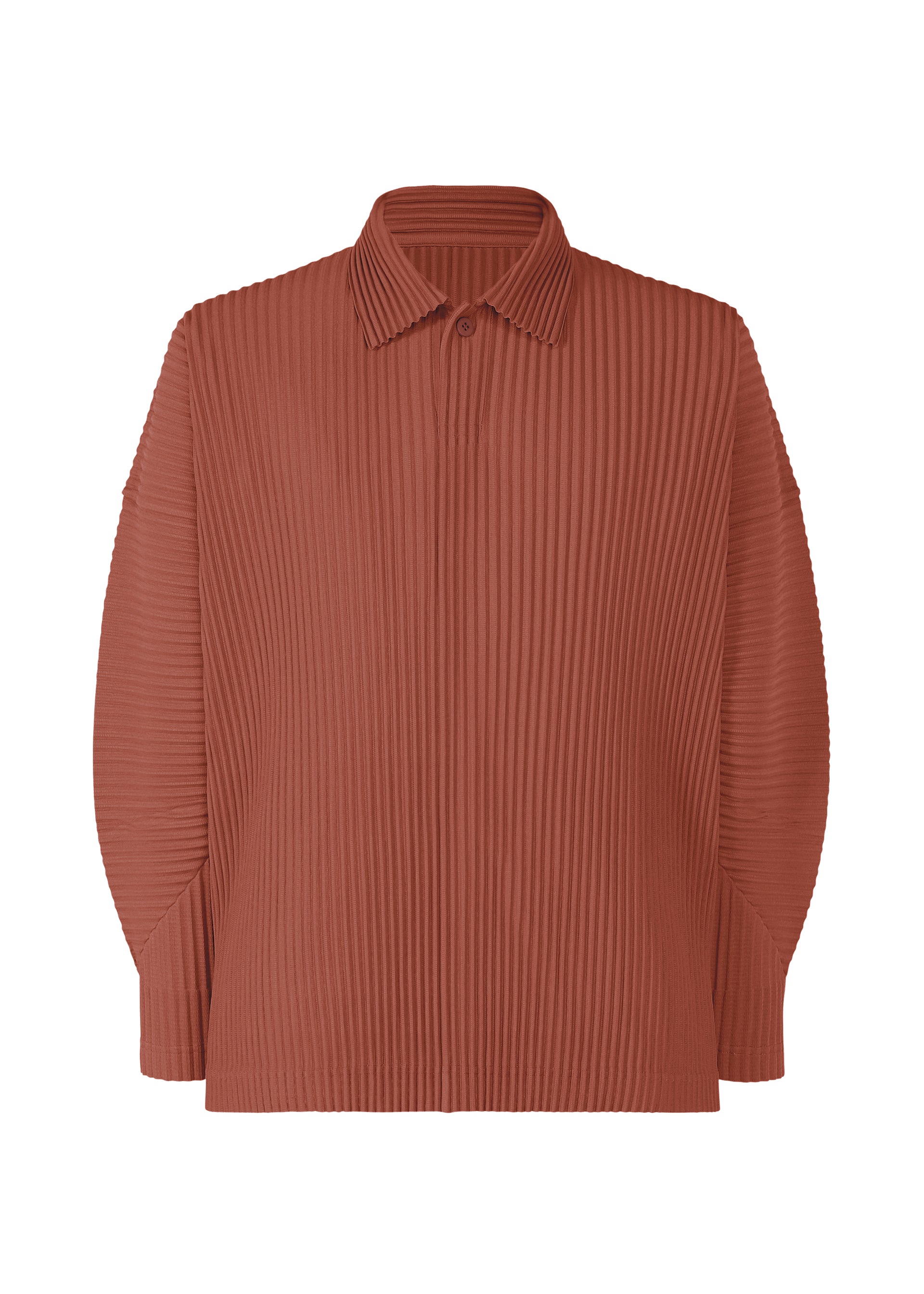 Issey Miyake Monthly Colors August polo tričko černé s dlouhým rukávem