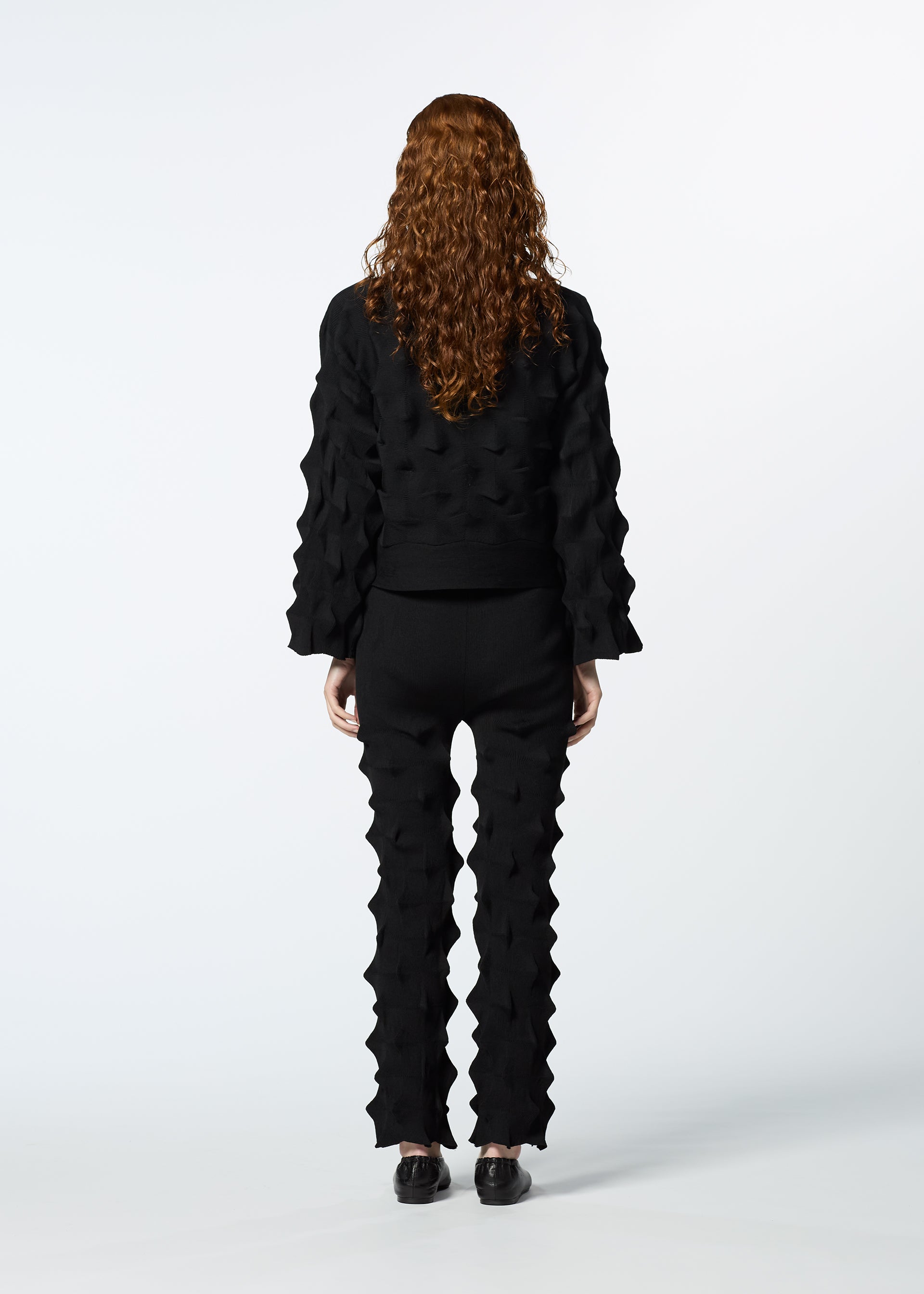 HaaT Zig Zag Knit kalhoty bílá vel. 2 bavlna