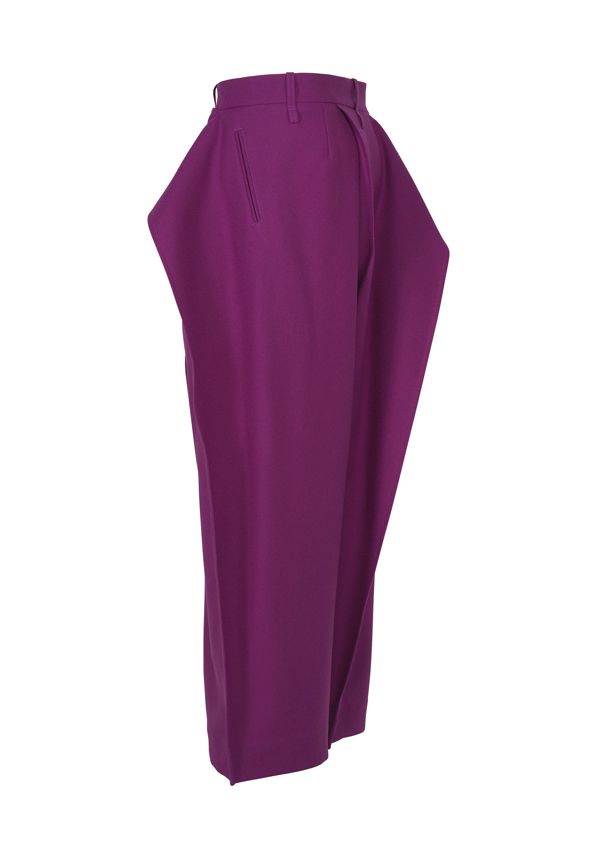 Issey Miyake Calligraph kalhoty černé vel. 2 vlněné
