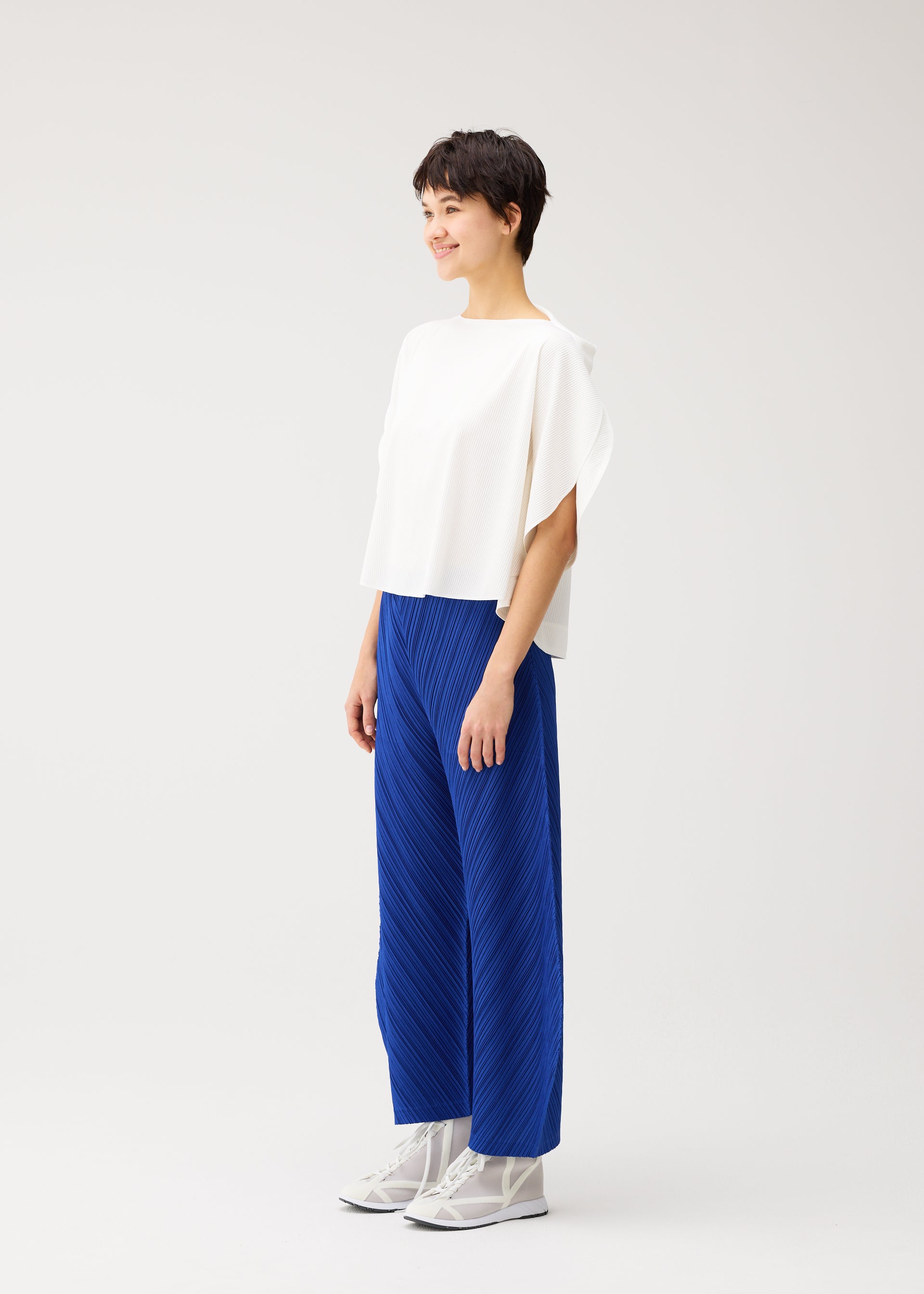 Issey Miyake Thicker Bottoms 1 kalhoty černé silné