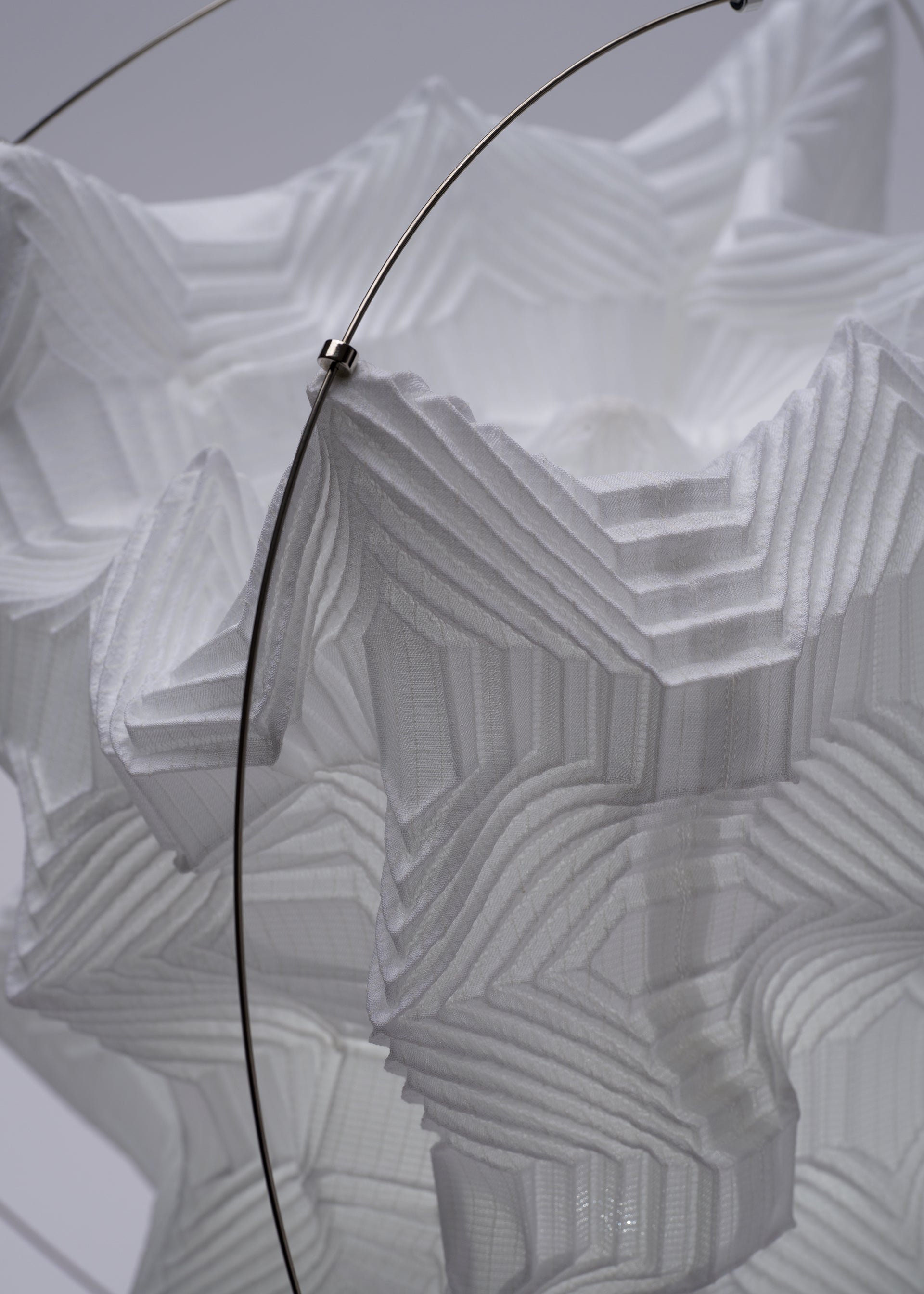 Issey Miyake TYPE-XIII O Series přenosná lampa bílá skládací