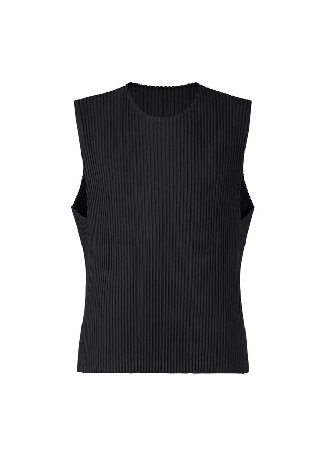 Issey Miyake Tailored Pleats 2 vesta pánská černá