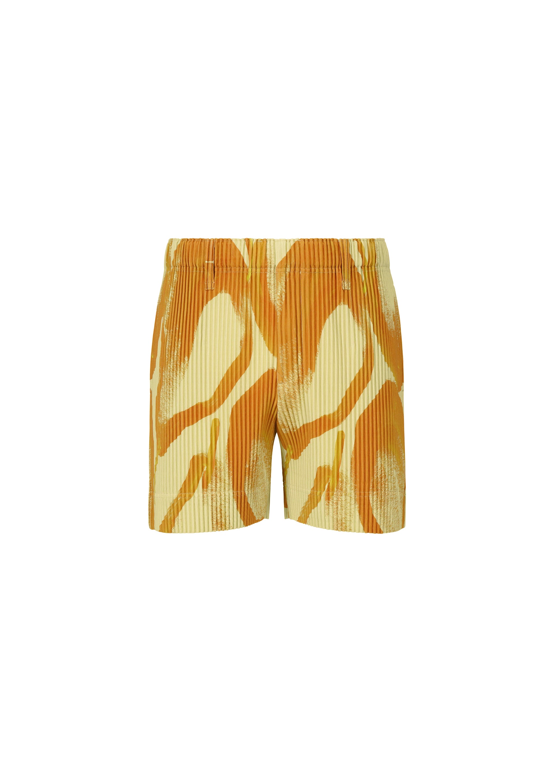 Homme Plissé Issey Miyake Fruits kraťasy šedé potisk
