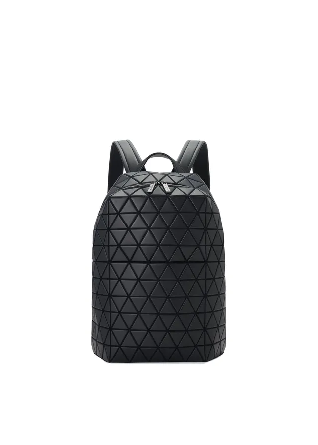 Issey Miyake Hexagon batoh černý koženkový