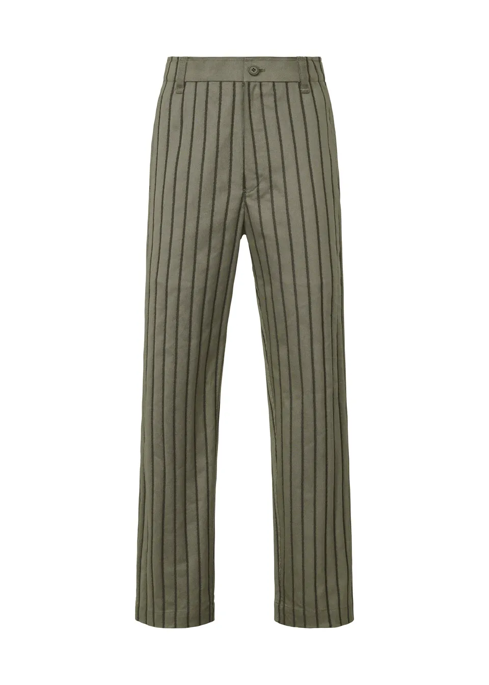 Issey Miyake Type-C 004 kalhoty khaki strečové