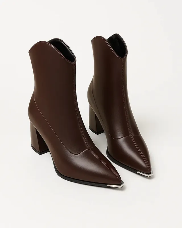 Norielle Elegant kotníkové boty hnědé 38
