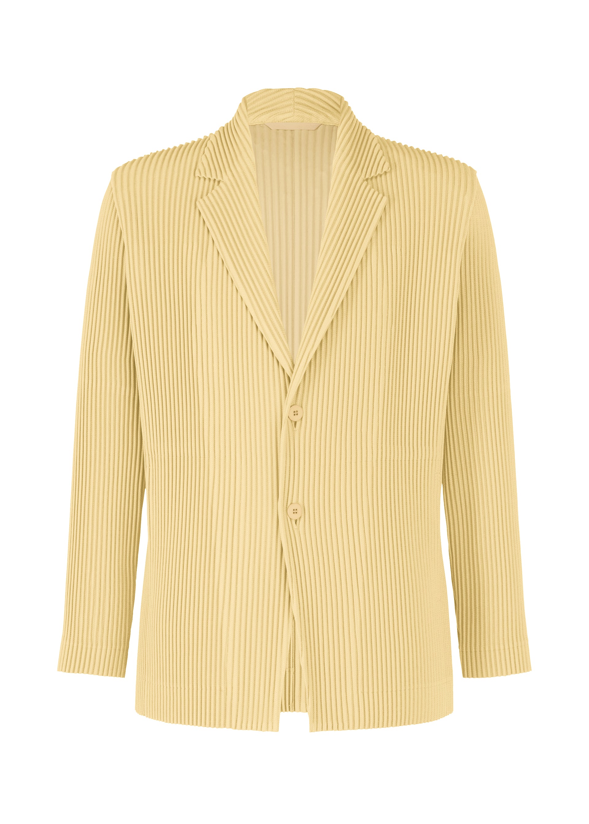 Issey Miyake Kersey Pleats sako Brown vlněné