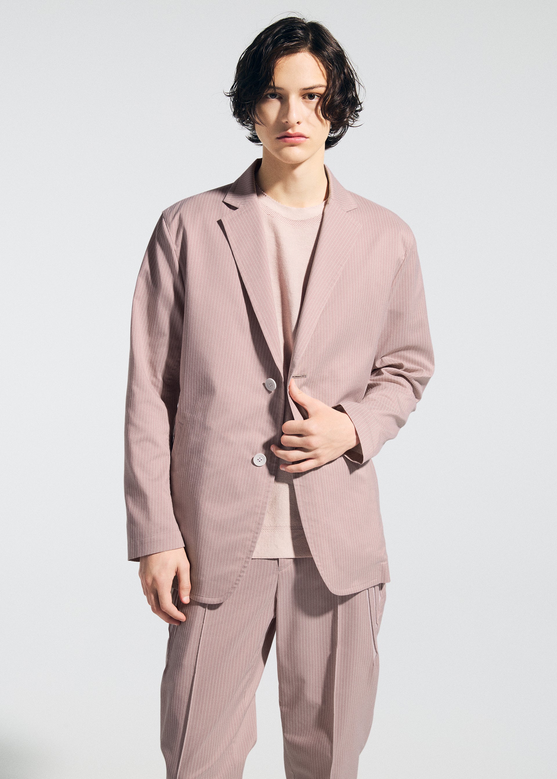 Issey Miyake Type-S 001-2 bunda šedá strečová