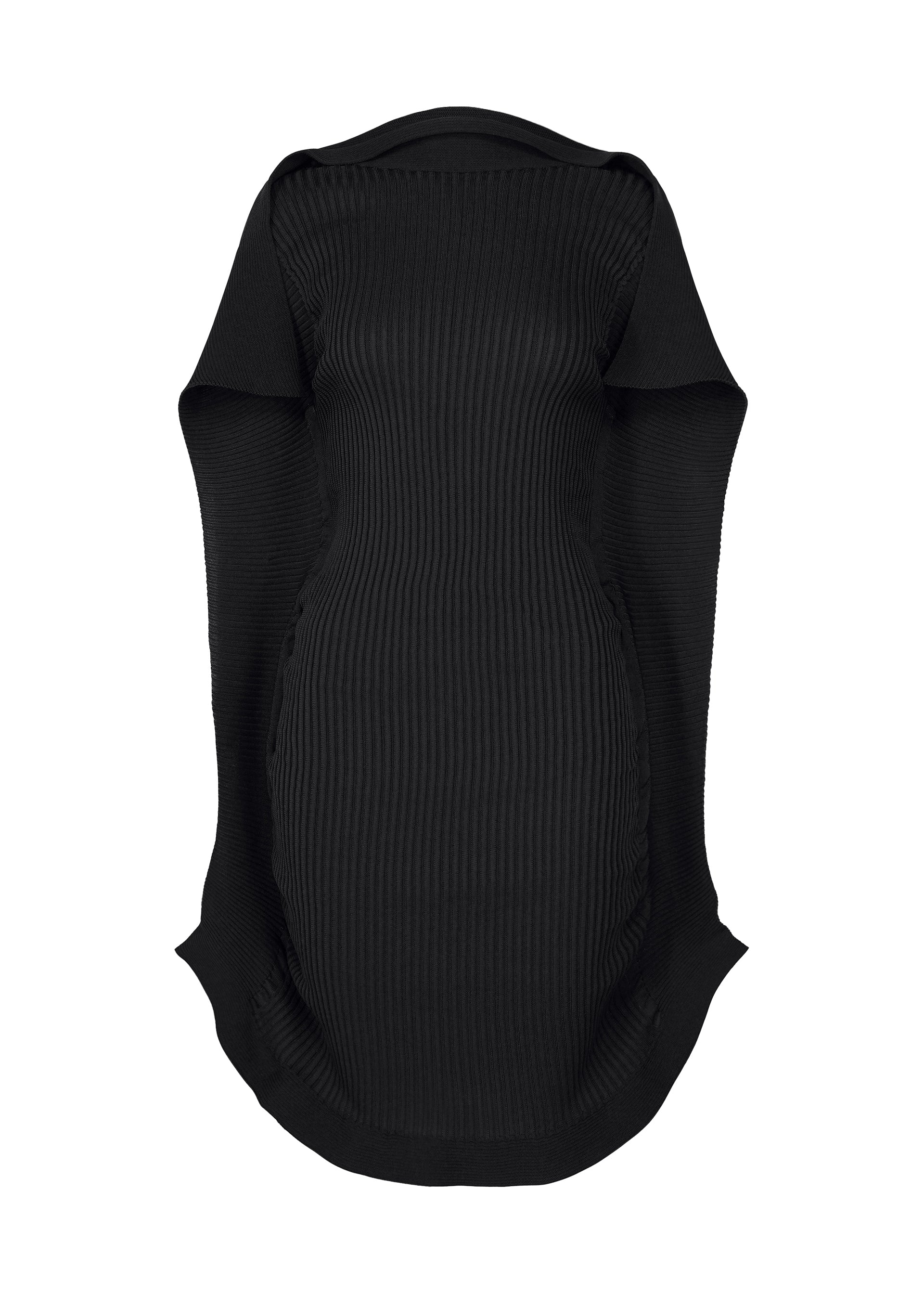 Issey Miyake Prance pletené minišaty ivory vel. 2 recyklované