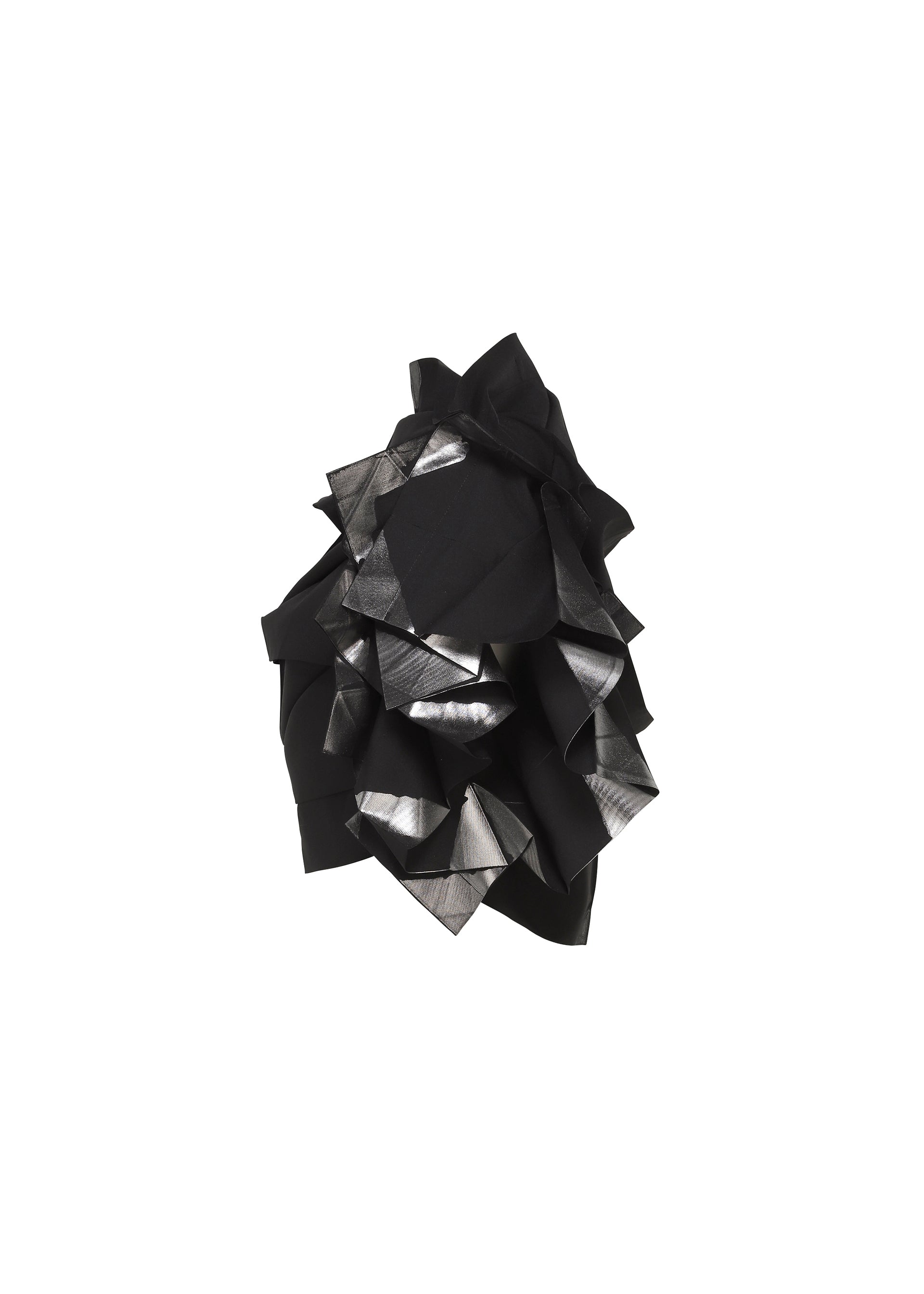132 5. Issey Miyake No.10-2 top bílo-stříbrný