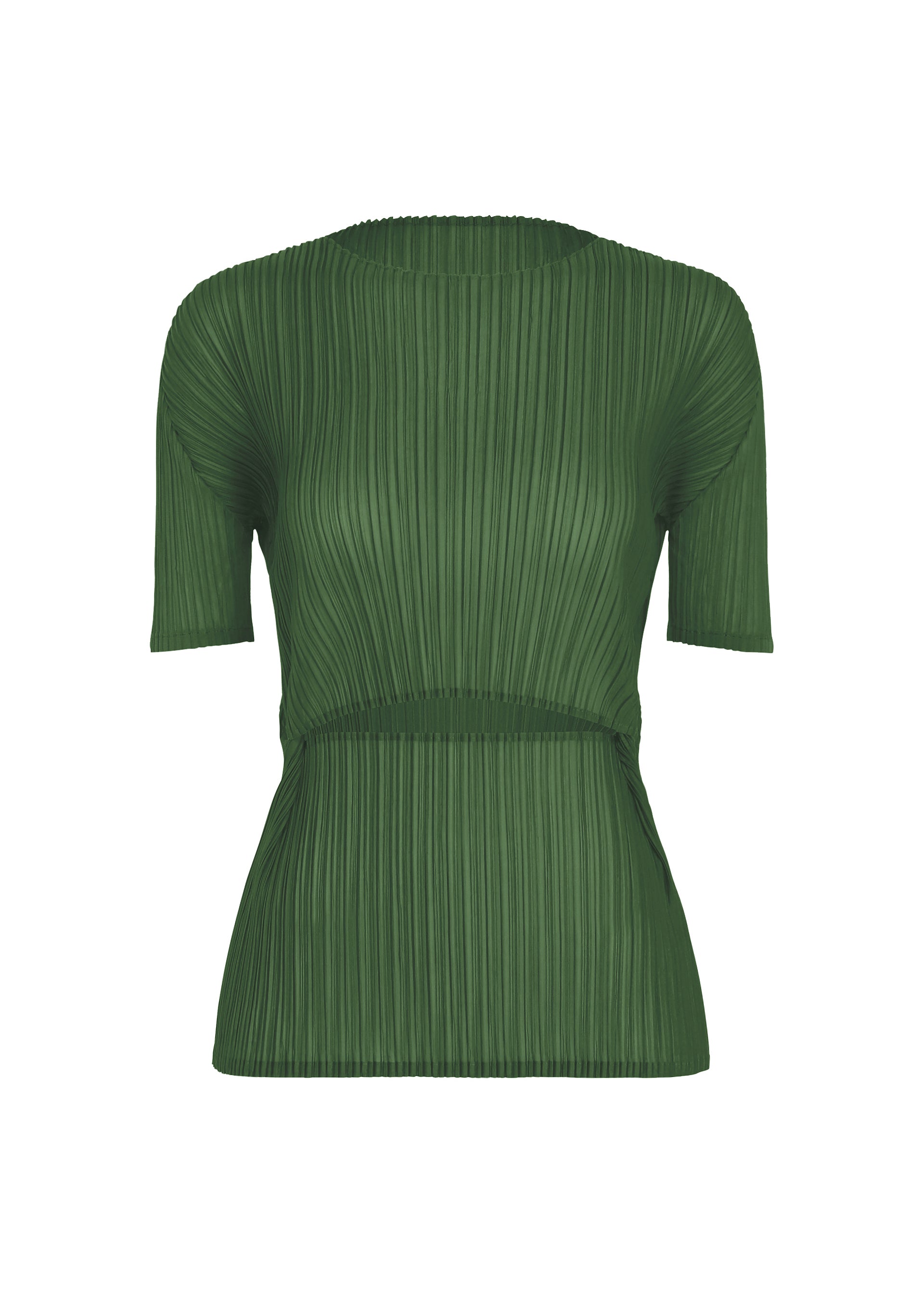 Issey Miyake Sheer Slit Pleats top černý vel. 2