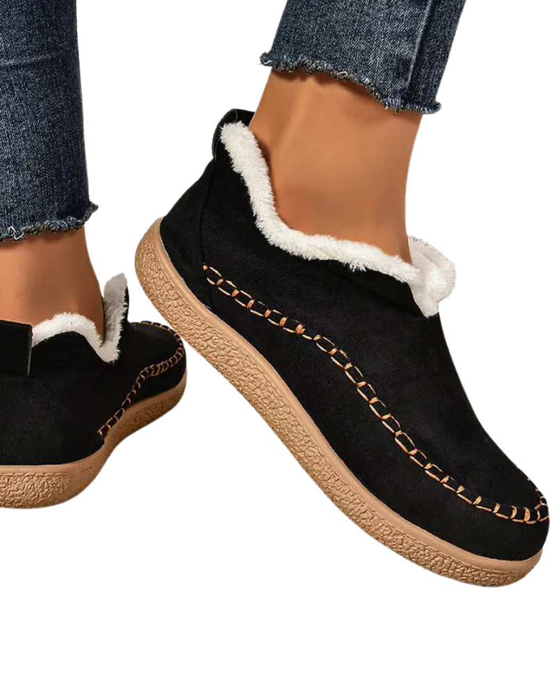 Norielle zateplené slip-on boty s kožíškem