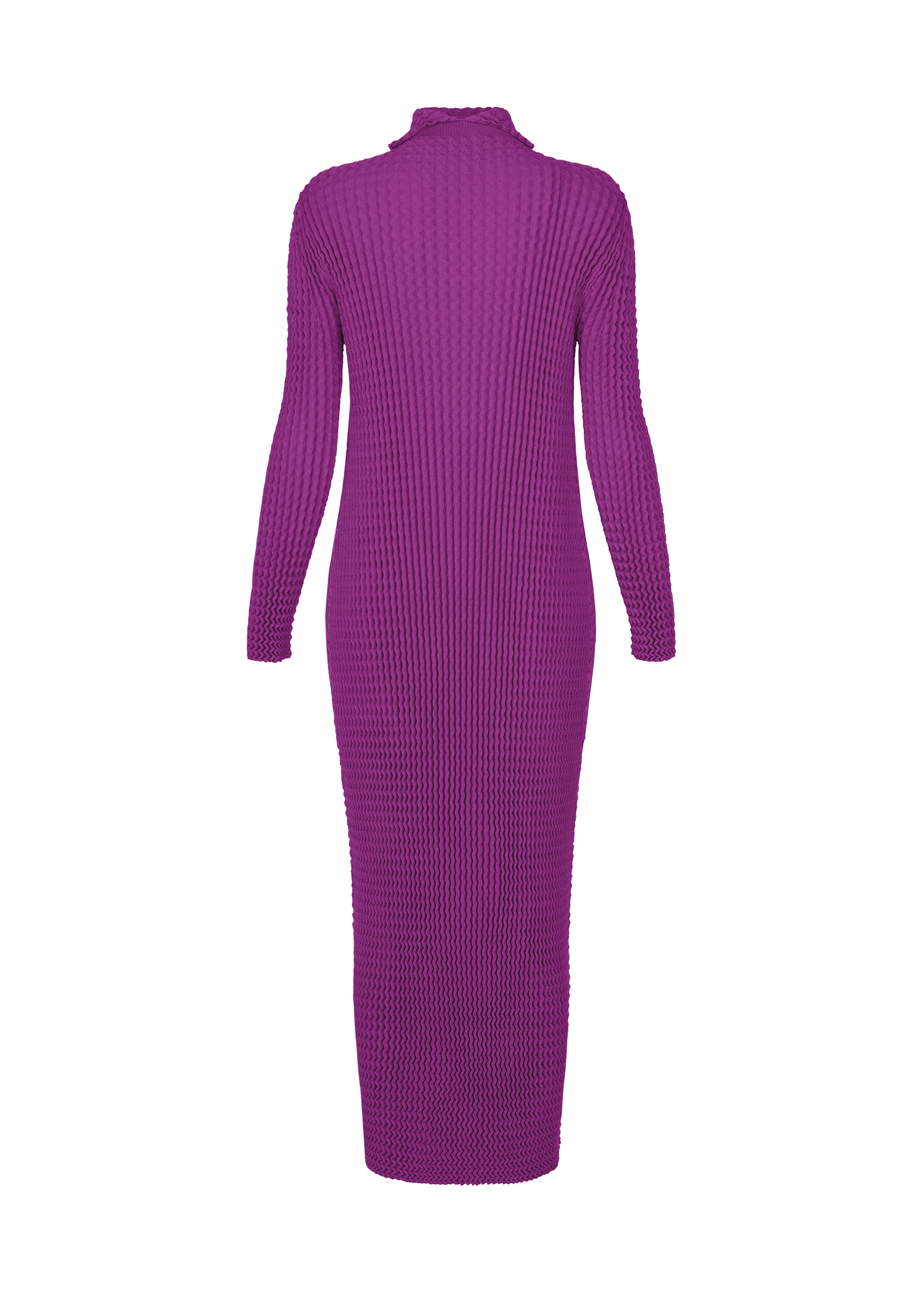 ISSEY MIYAKE SPONGY-68 šaty šedá pletené