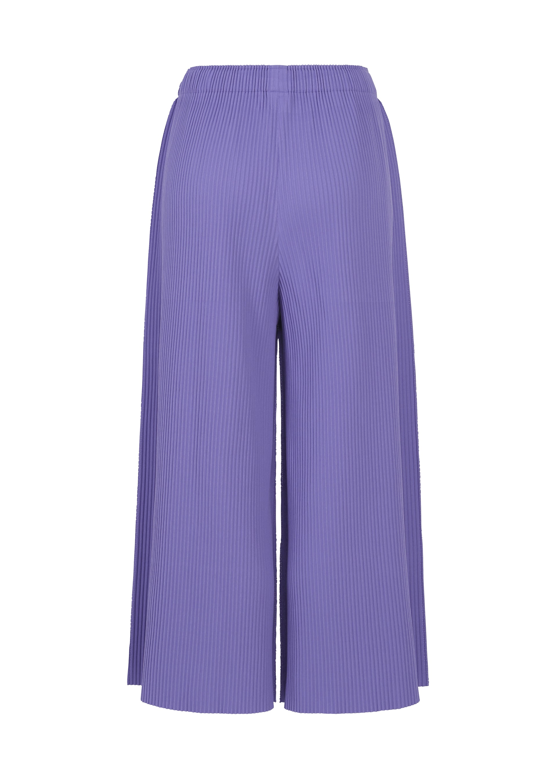 Issey Miyake Fine Knit Pleats kalhoty charcoal široké