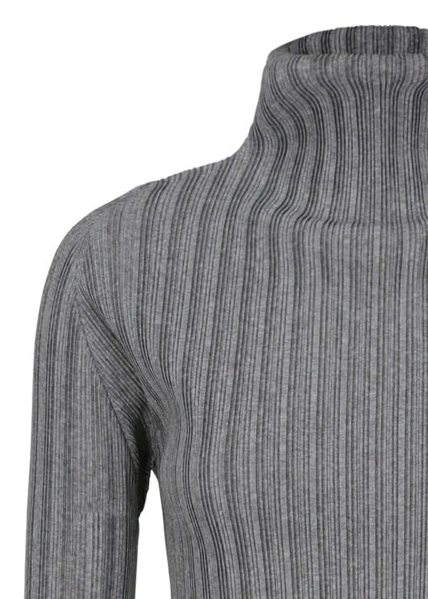 Issey Miyake Rib Pleats Basics rolák light gray vel. 3