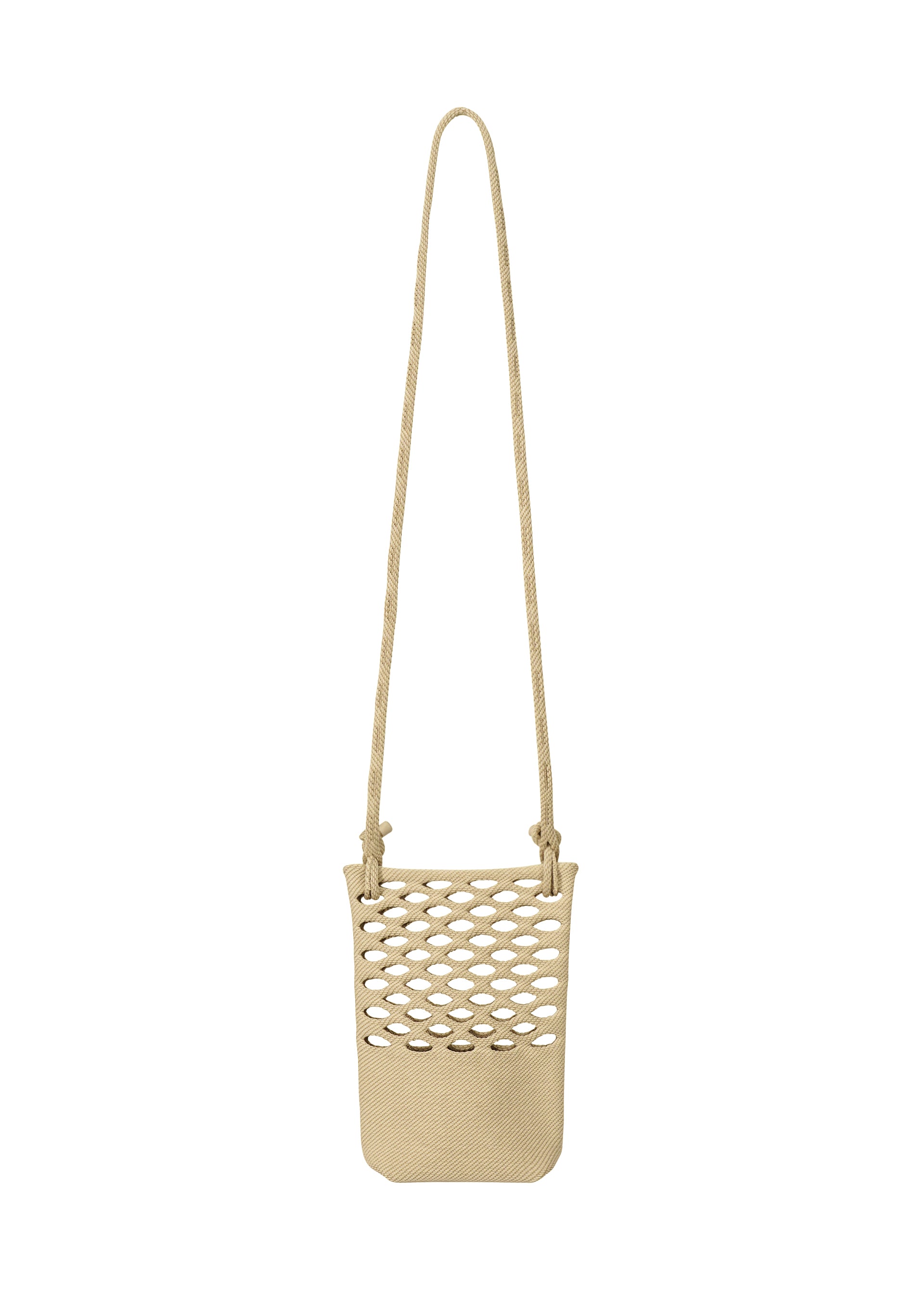 Issey Miyake Mokko Basket kabelka Black Brown pletená