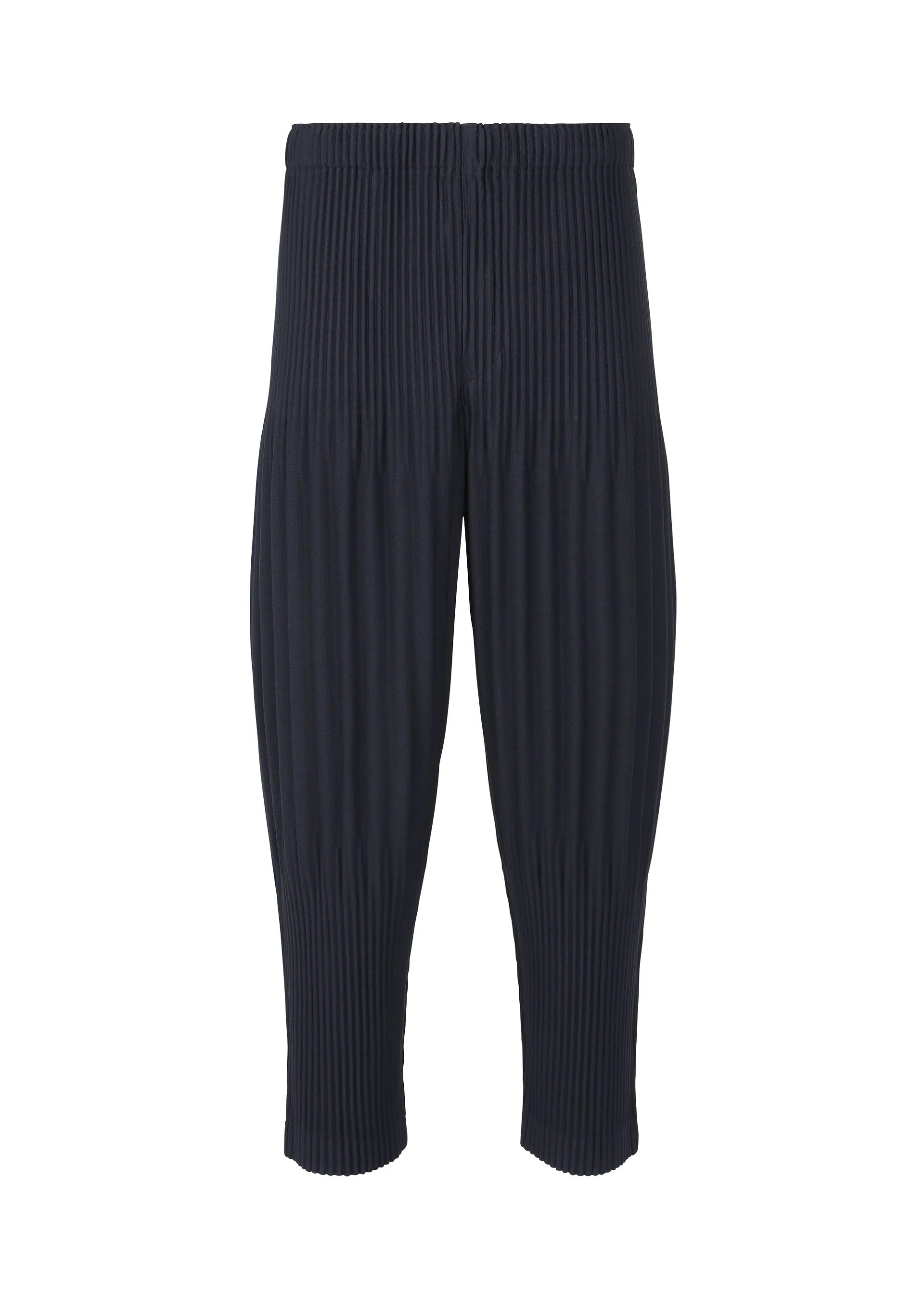 Issey Miyake Basics kalhoty černé vel. 2 plisované