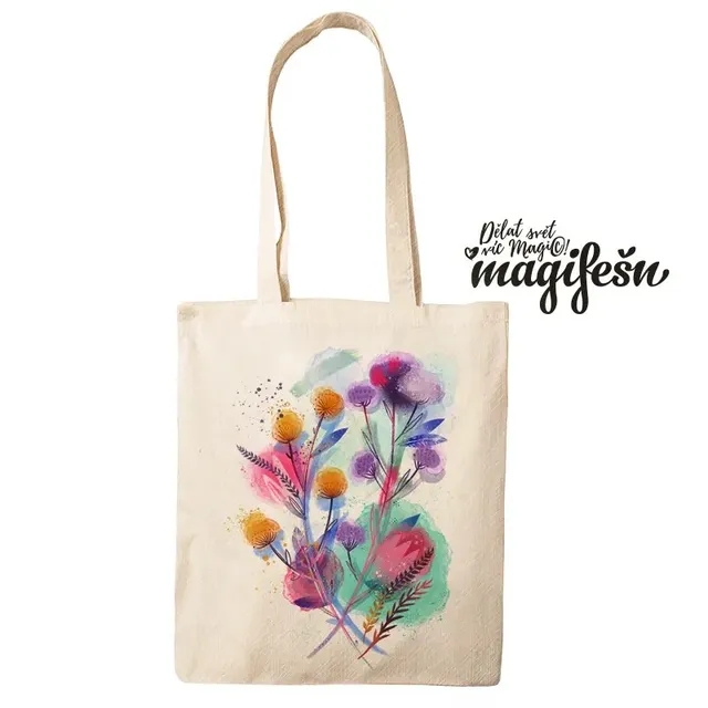Magifešn MEDIUM PasteLove taška pastelové květy