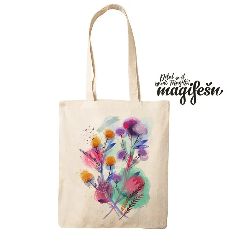 Magifešn MEDIUM PasteLove taška pastelové květy
