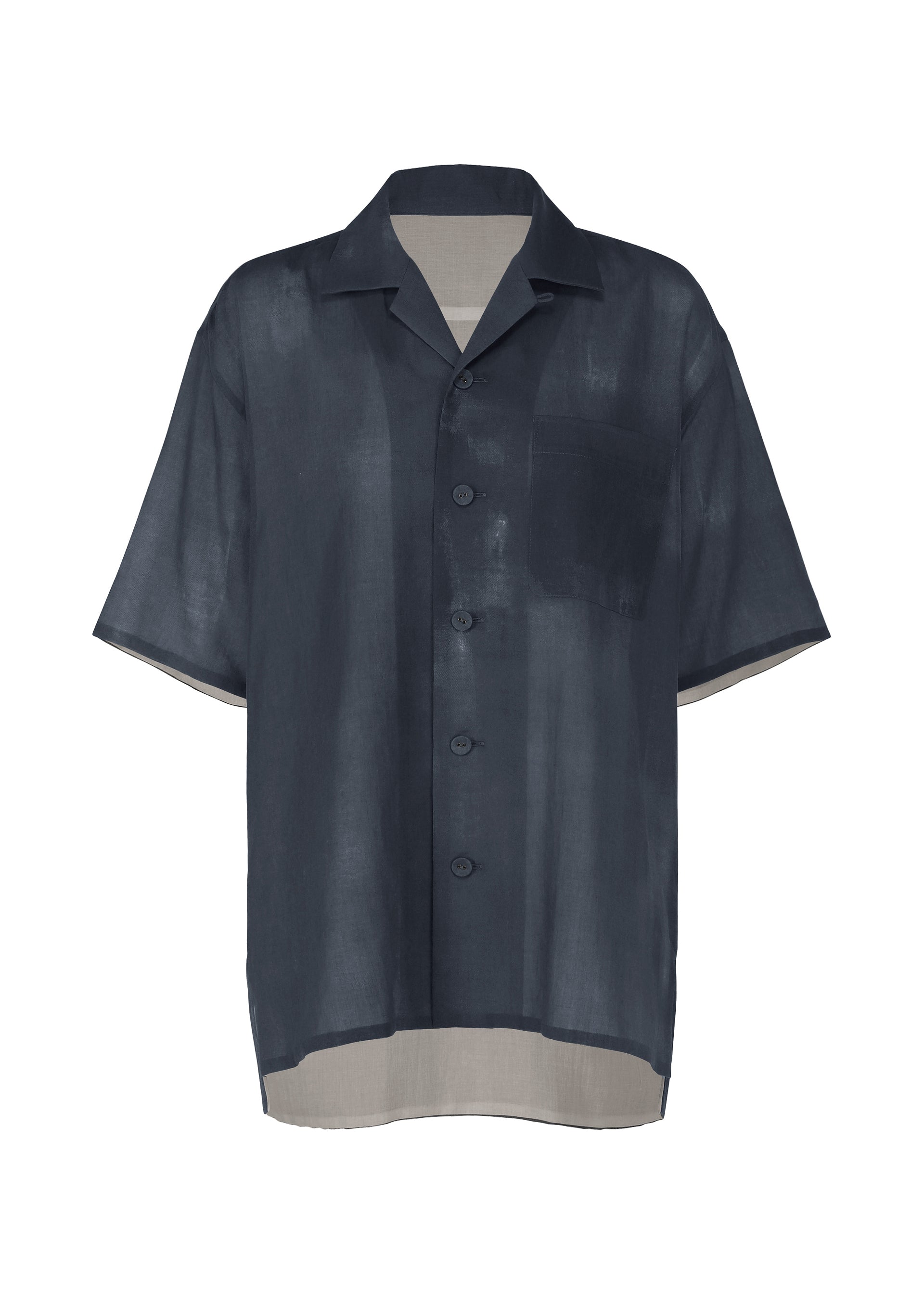Issey Miyake HaaT Wall White Hem košile gray vel. 2