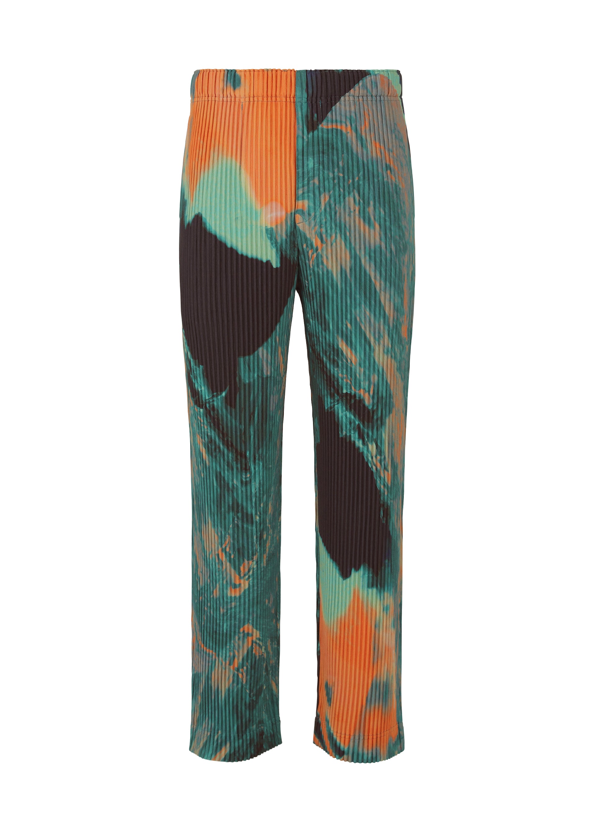 Issey Miyake Homme Plissé Agate kalhoty Orange Beige
