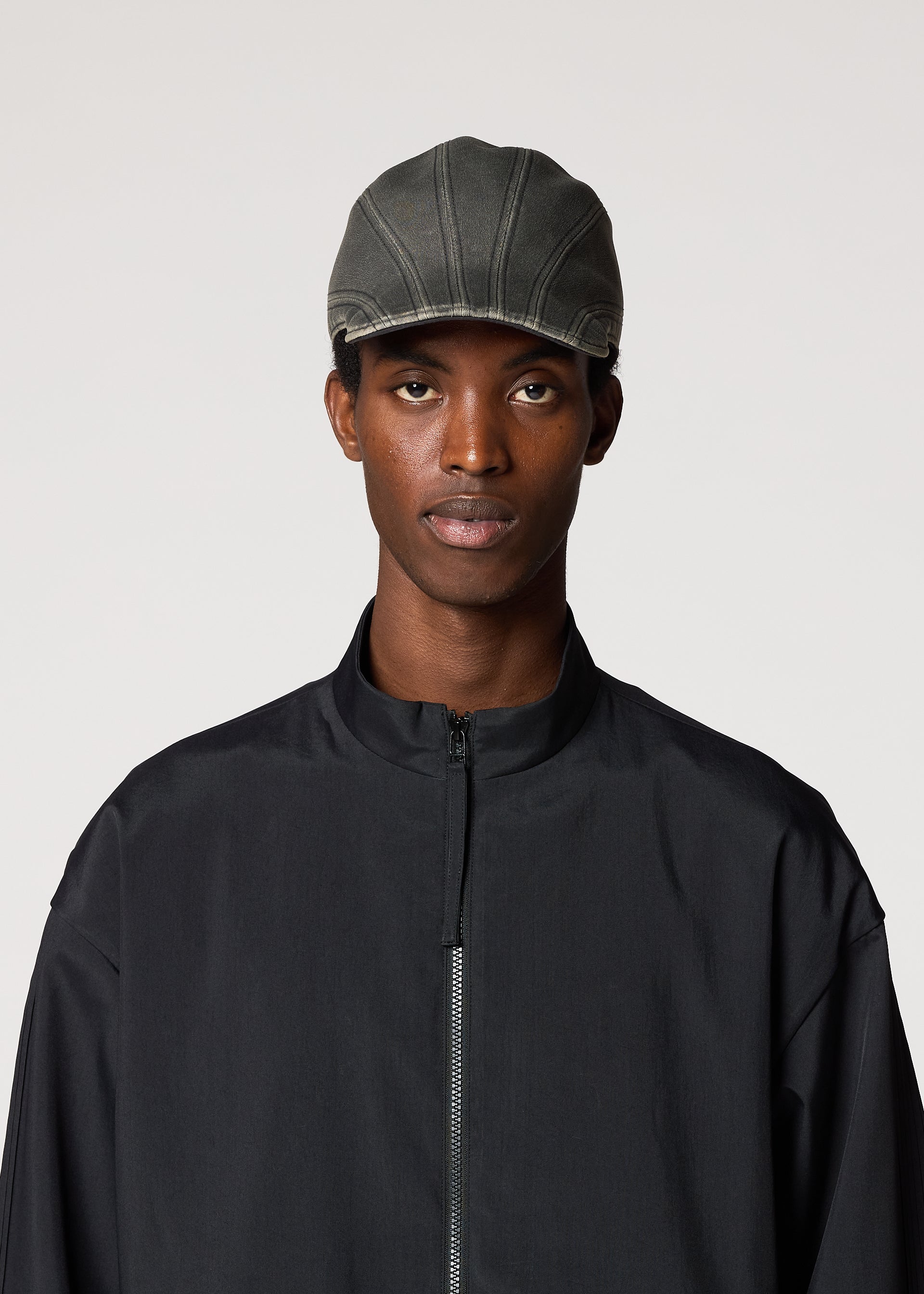 Issey Miyake IM Men Carved Cap kšiltovka šedá
