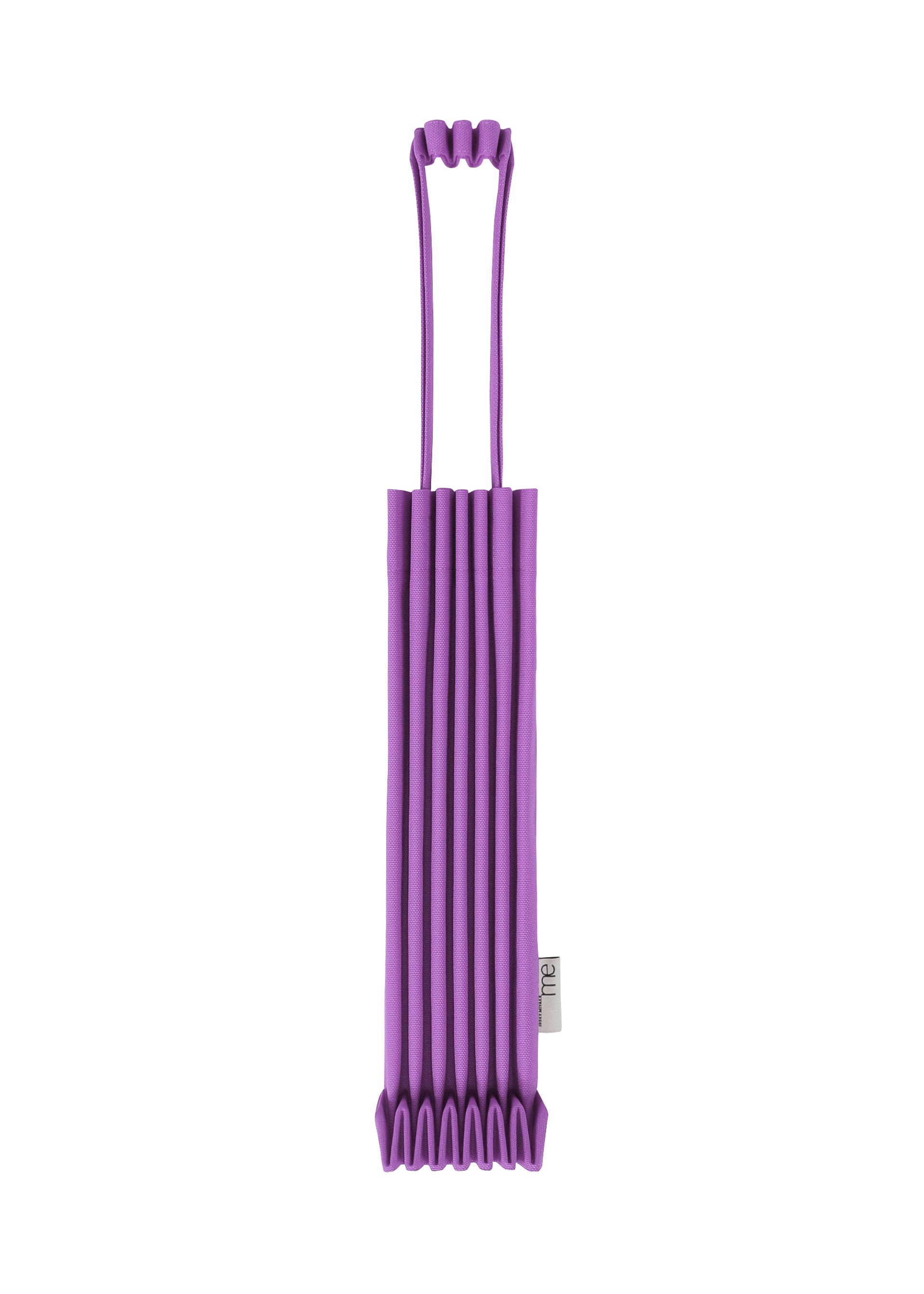 Issey Miyake Me Trunk Pleats Bag 12 tote fialová