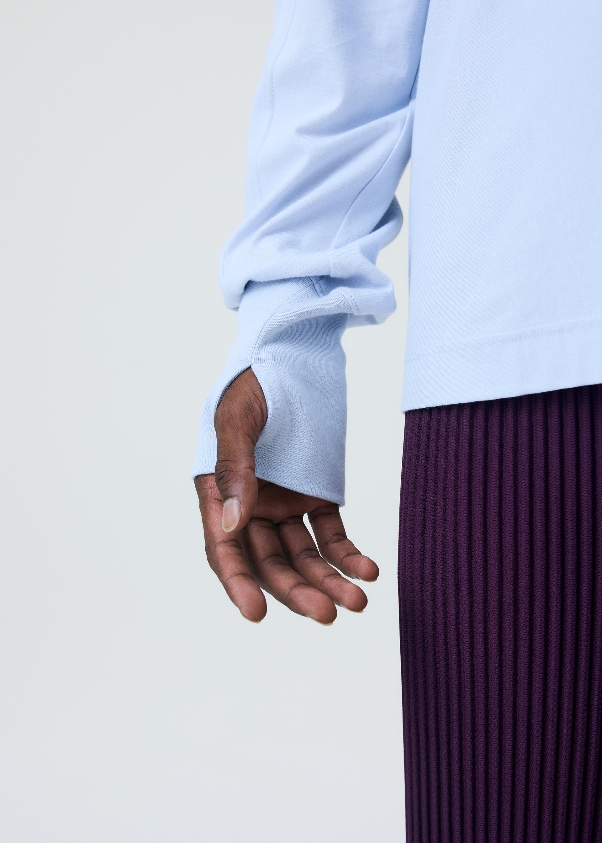 Issey Miyake Release-T 1 triko charcoal vel. 2 bavlna