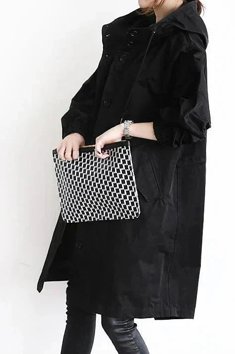 Norielle dámská pláštěnka oversize šedá XS