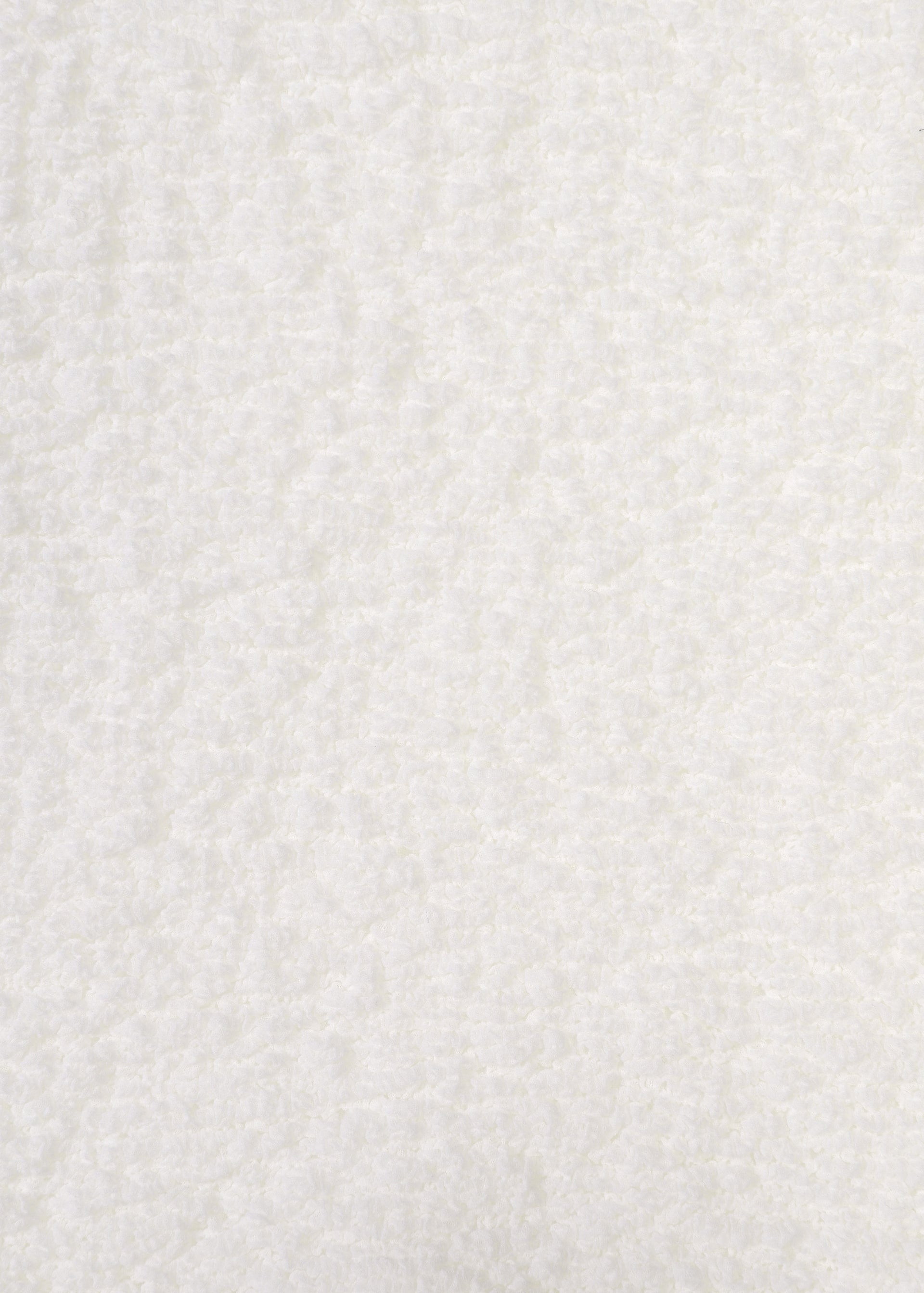 Issey Miyake Cauliflower top bílý bavlněný